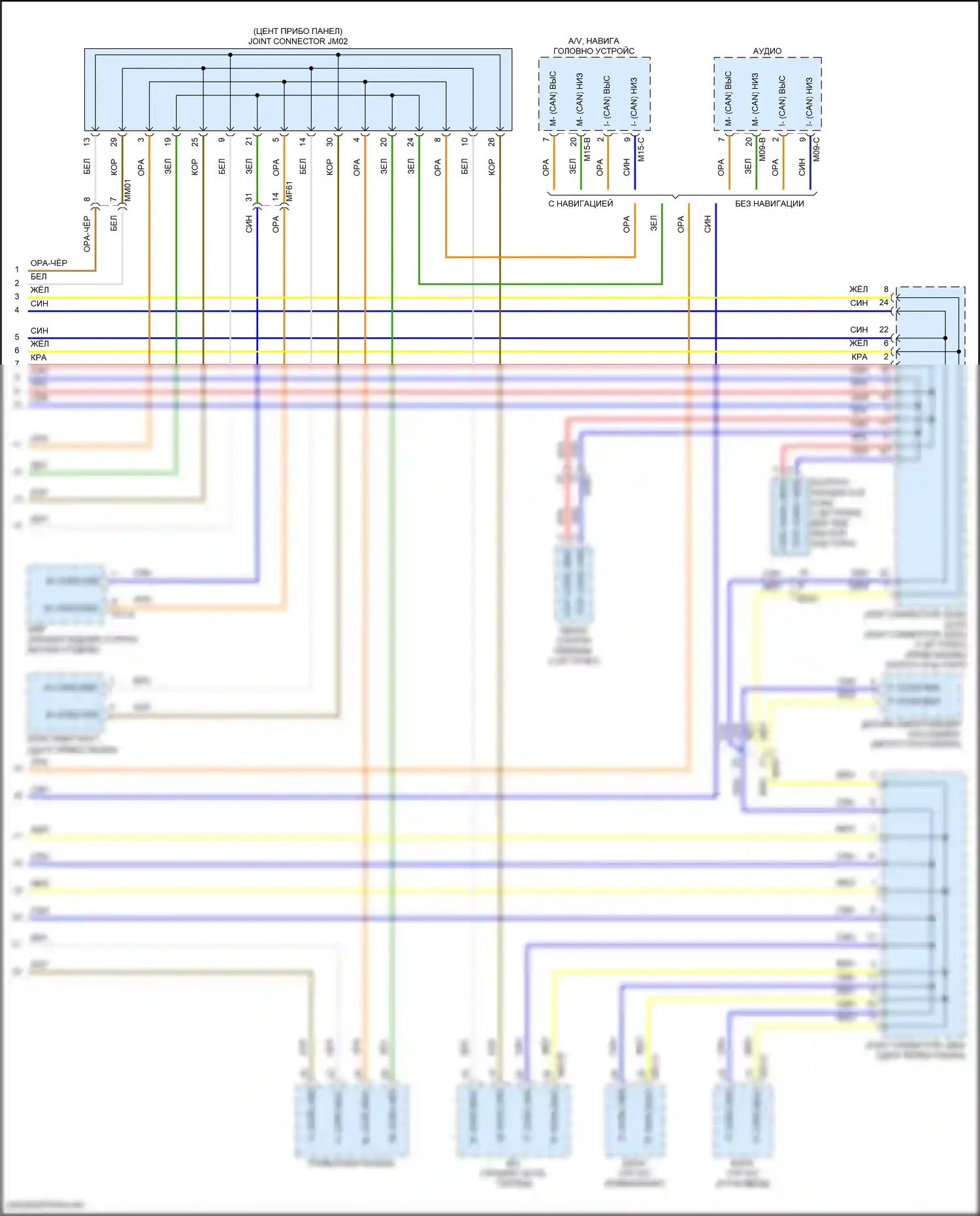Can шина — Can шина электросхема — Can шина электросхема (3 из 3). Kia Forte III рестайлинг (2021-2024)