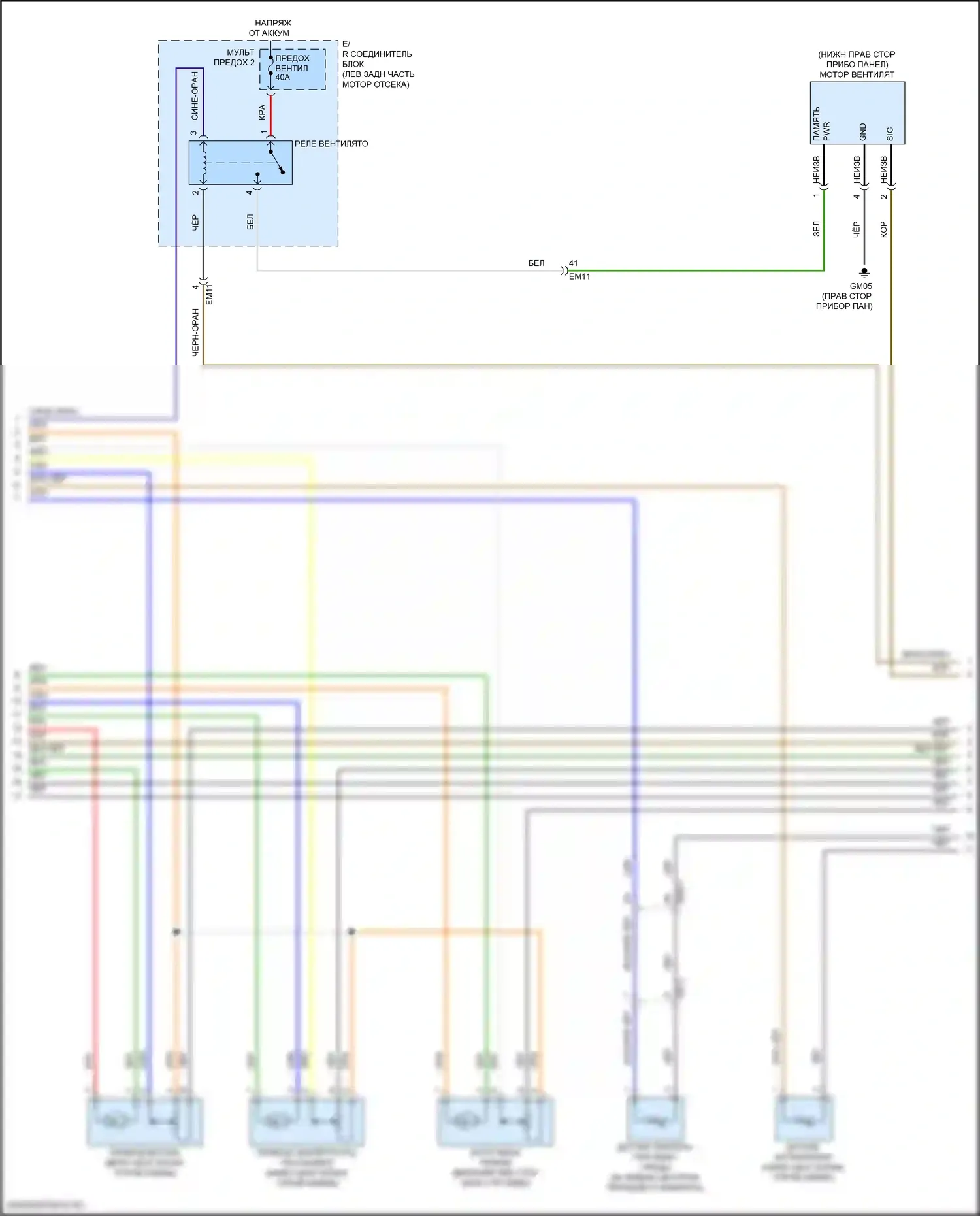 Кондиционер 1.6л турбо — 1,6л турбо, электросхема ручного кондиционера — 1,6л турбо, электросхема ручного кондиционера (2 из 4). Kia Forte III рестайлинг (2021-2024)