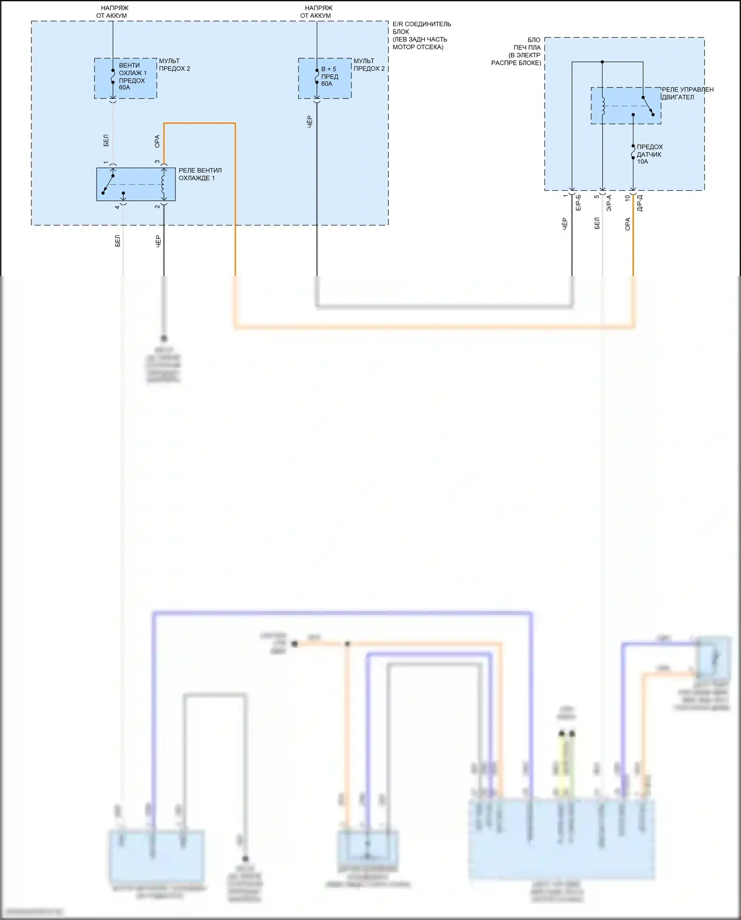 Кондиционер 1.6л турбо — 1,6л турбо, электросхема ручного кондиционера — 1,6л турбо, электросхема ручного кондиционера (4 из 4). Kia Forte III рестайлинг (2021-2024)