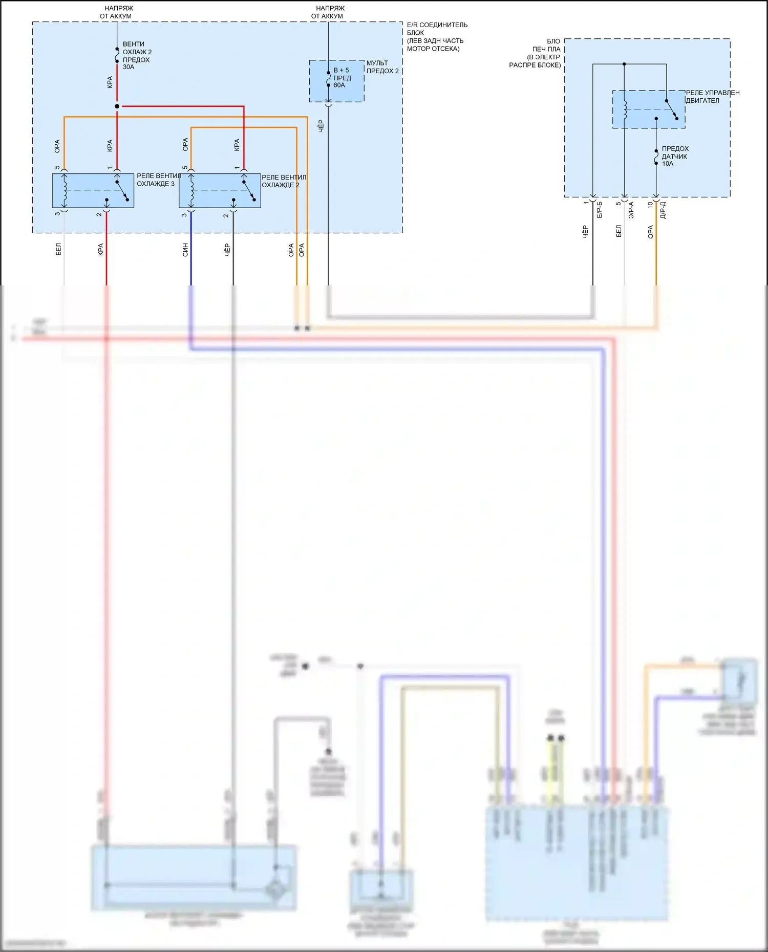 Кондиционер 2.0л — 2.0л, электросхема климат контроля — 2.0л, электросхема климат контроля (4 из 4). Kia Forte III рестайлинг (2021-2024)