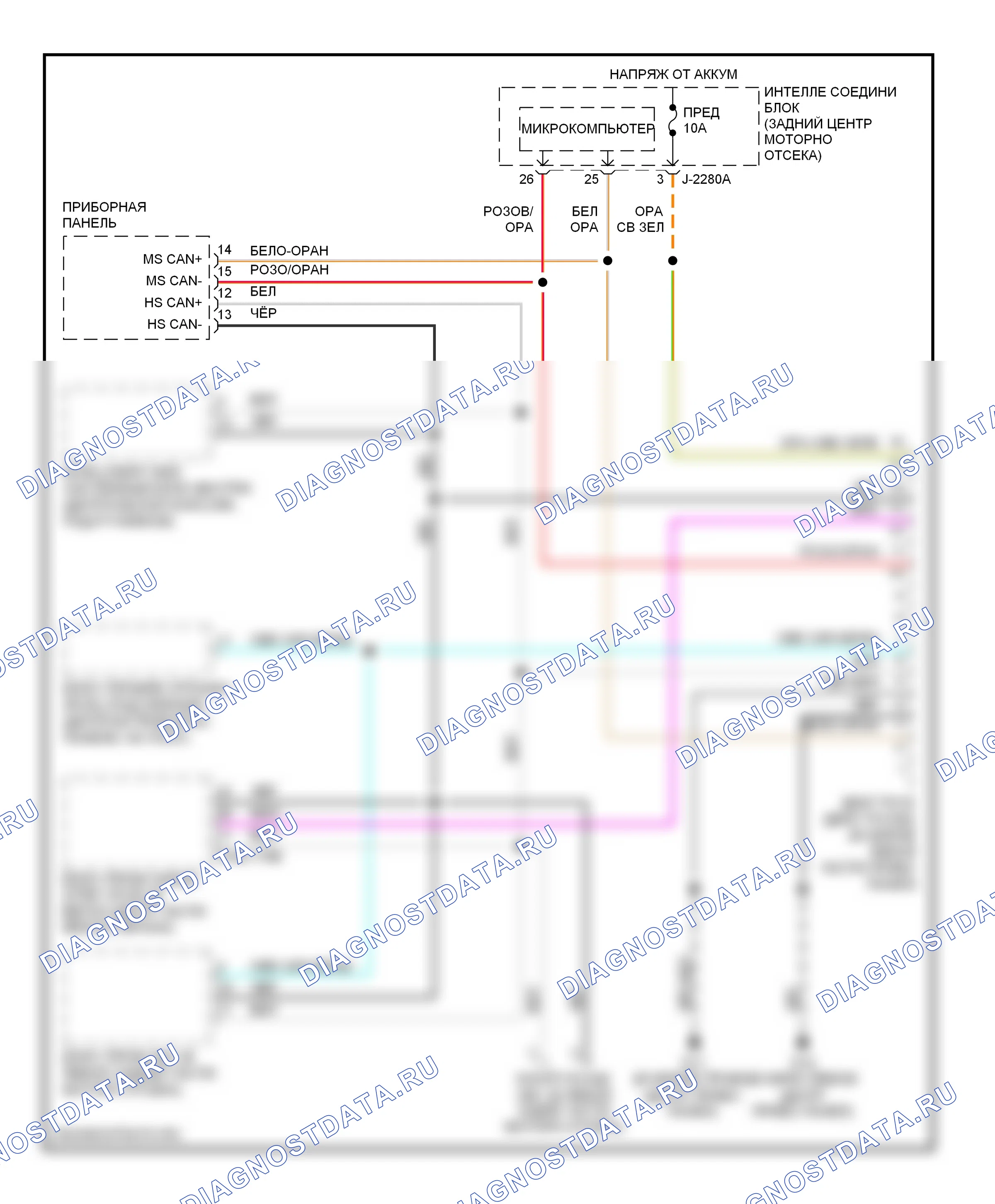 Can шина — Can шина электросхема — Can шина электросхема. Mazda Tribute I рестайлинг (2004-2007)