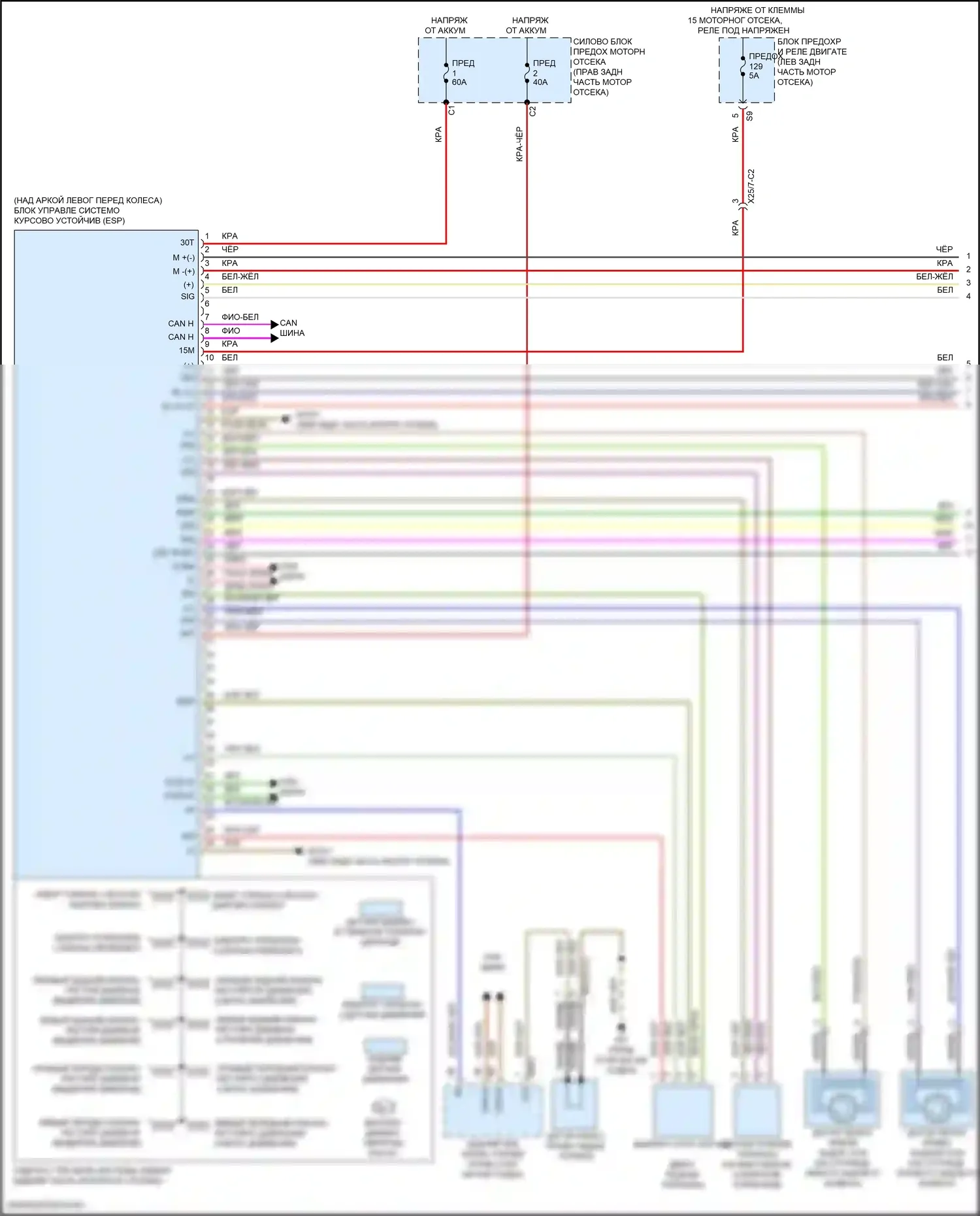 Антиблокировочная система abs — Антиблокировочная система abs электросхема — Антиблокировочная система abs электросхема (1 из 2). Mercedes-Benz E-класс All-Terrain S213 рестайлинг (2020-2024)