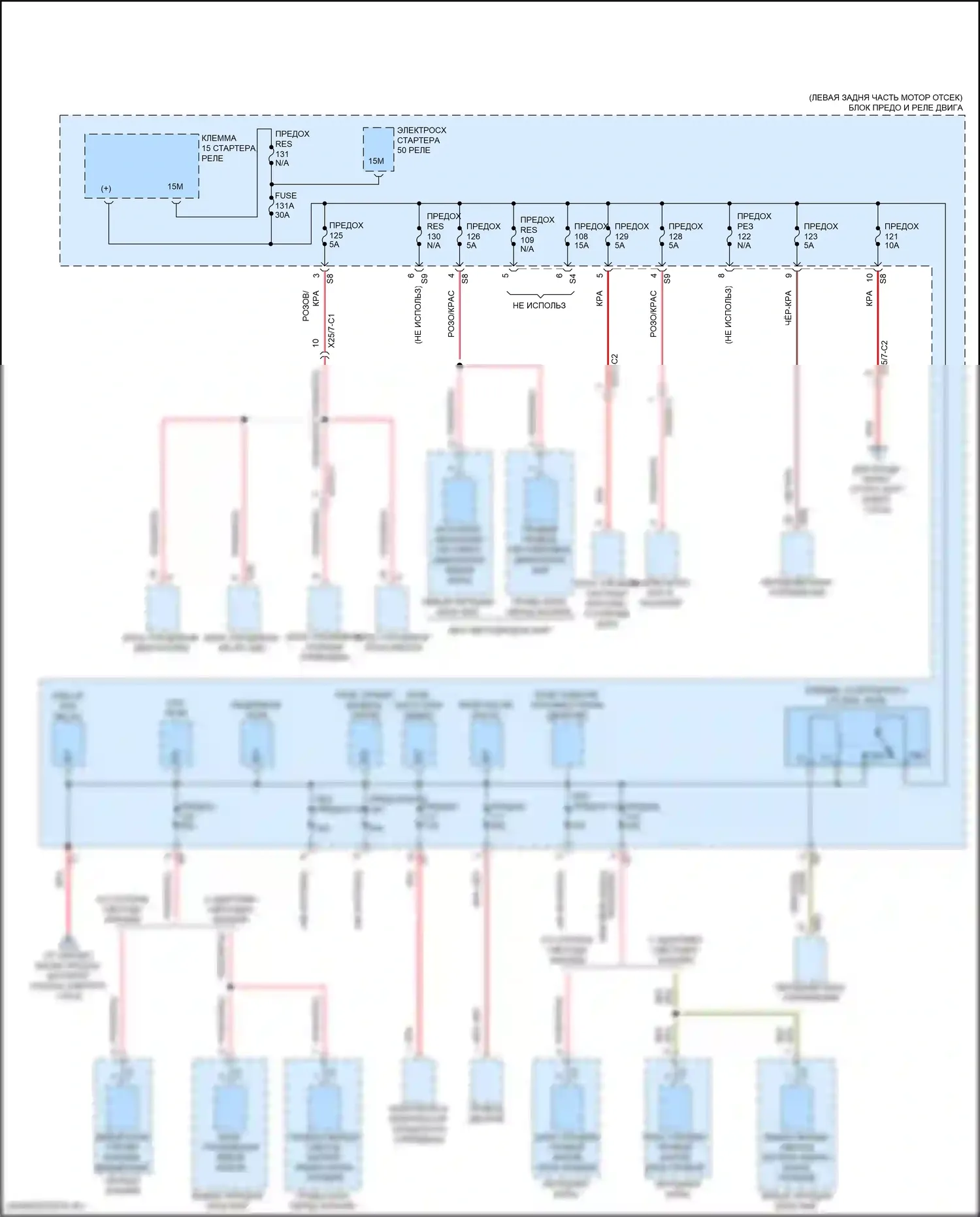 Блок предохранителей и реле — Электросхема блока предохранителей реле, купе — Электросхема блока предохранителей реле, купе (8 из 8). Mercedes-Benz E-класс All-Terrain S213 рестайлинг (2020-2024)