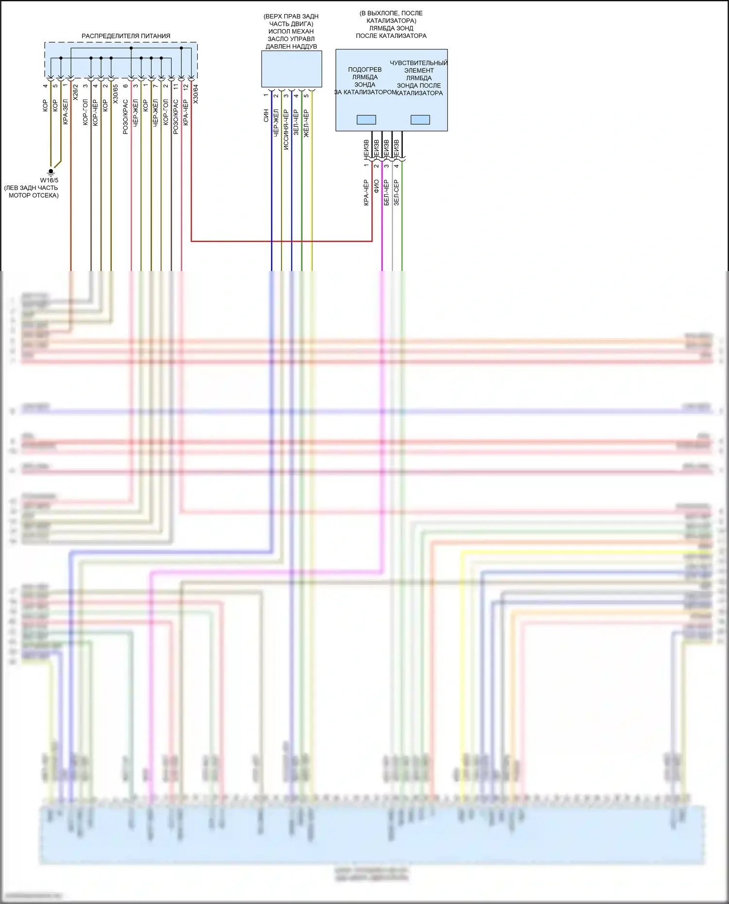 Двигатель — Электросхема двигателя 3.0l turbo hybrid — Электросхема двигателя 3.0l turbo hybrid (5 из 10). Mercedes-Benz E-класс All-Terrain S213 рестайлинг (2020-2024)