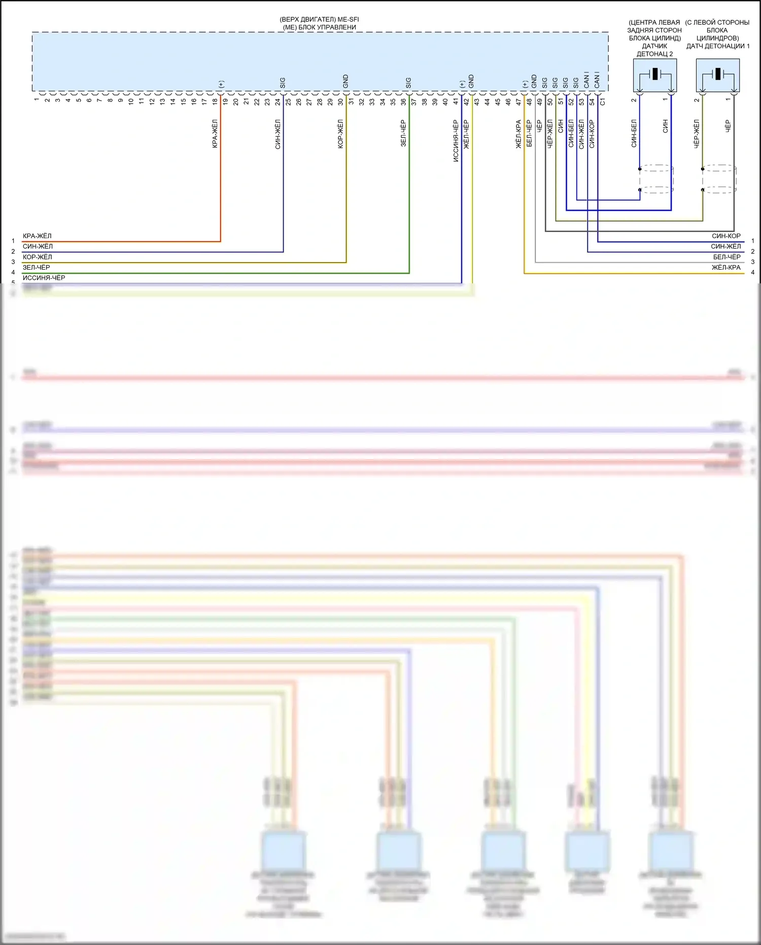 Двигатель — Электросхема двигателя 3.0l turbo hybrid — Электросхема двигателя 3.0l turbo hybrid (8 из 10). Mercedes-Benz E-класс All-Terrain S213 рестайлинг (2020-2024)
