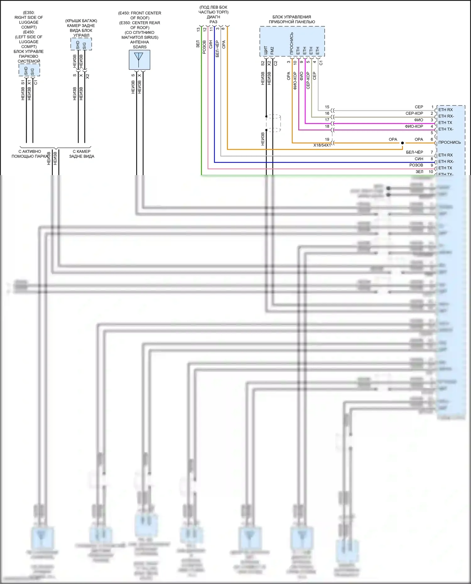 Магнитола — Магнитола comand электросхема вагона — Магнитола comand электросхема вагона (5 из 5). Mercedes-Benz E-класс All-Terrain S213 рестайлинг (2020-2024)