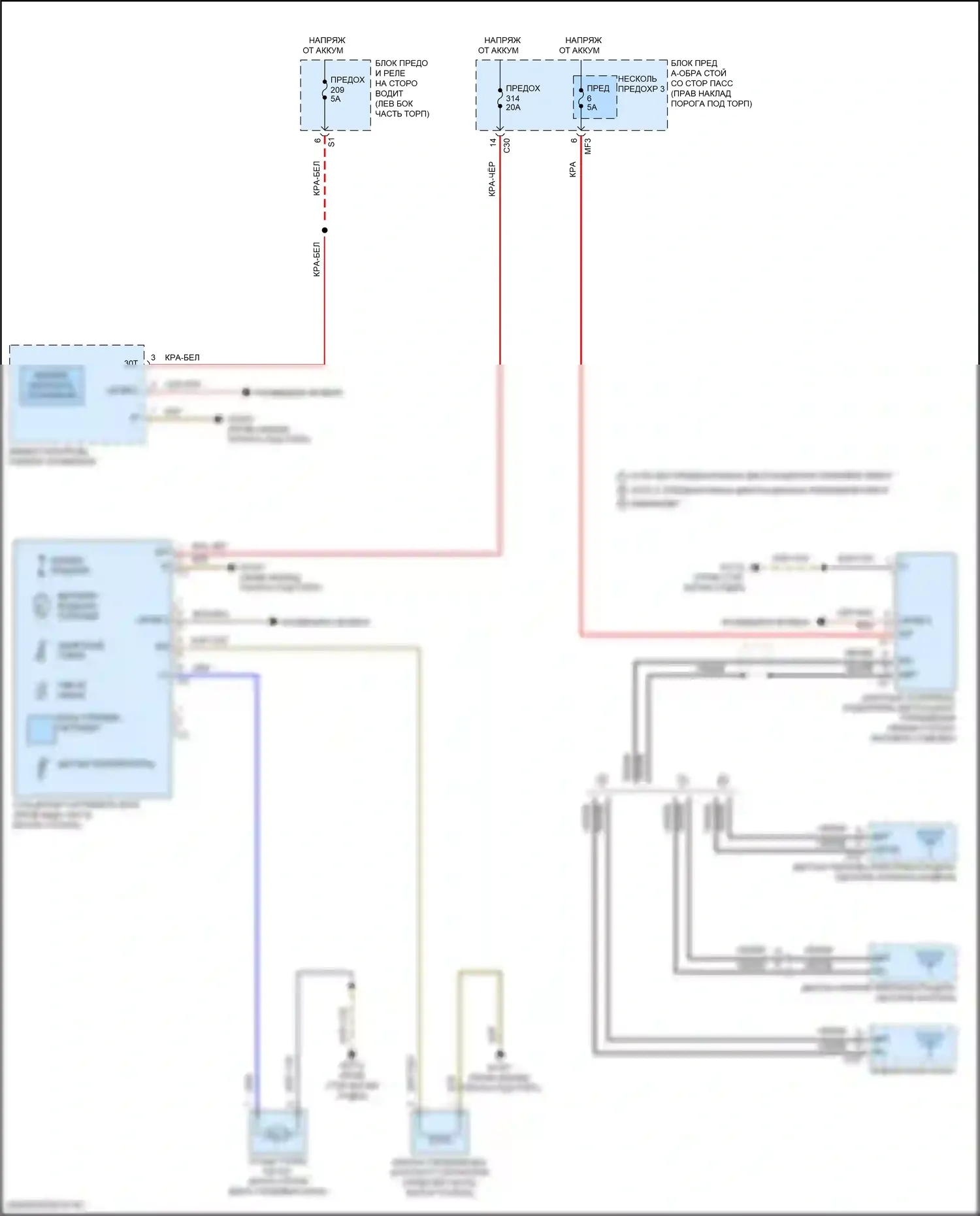 Принадлежности двигателя — Электросхема штатного отопителя — Электросхема штатного отопителя. Mercedes-Benz E-класс All-Terrain S213 рестайлинг (2020-2024)