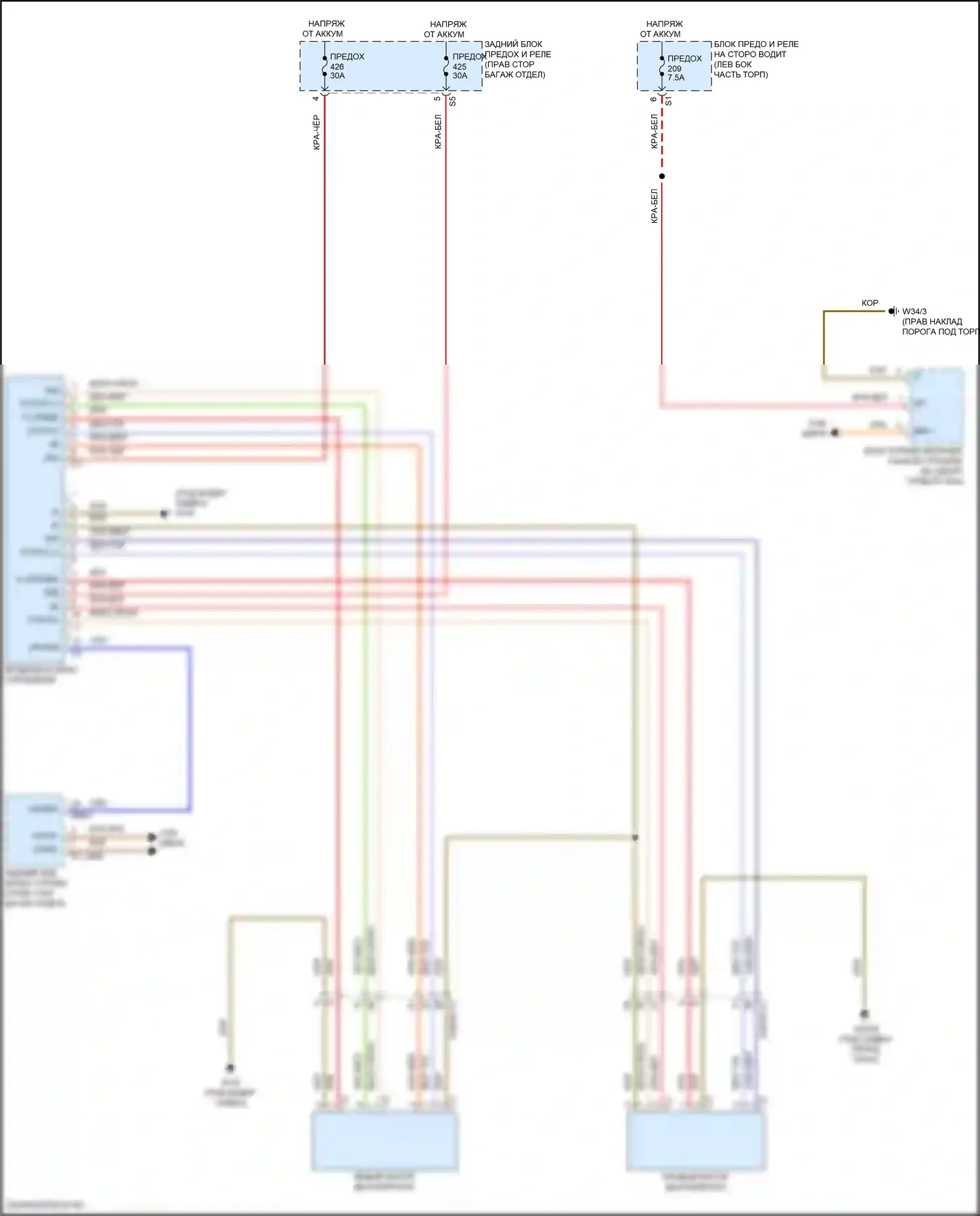 Сиденья — Электросхема системы airscarf — Электросхема системы airscarf. Mercedes-Benz E-класс All-Terrain S213 рестайлинг (2020-2024)