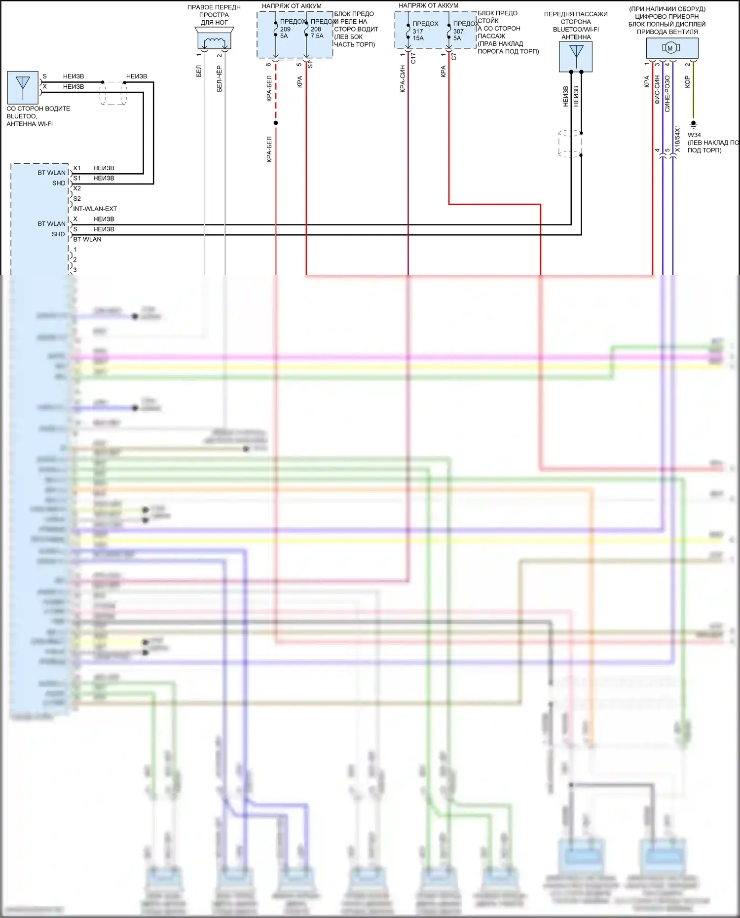 Системы помощи водителю — Магнитола comand электросхема, седан — Магнитола comand электросхема, седан (1 из 5). Mercedes-Benz E-класс All-Terrain S213 рестайлинг (2020-2024)