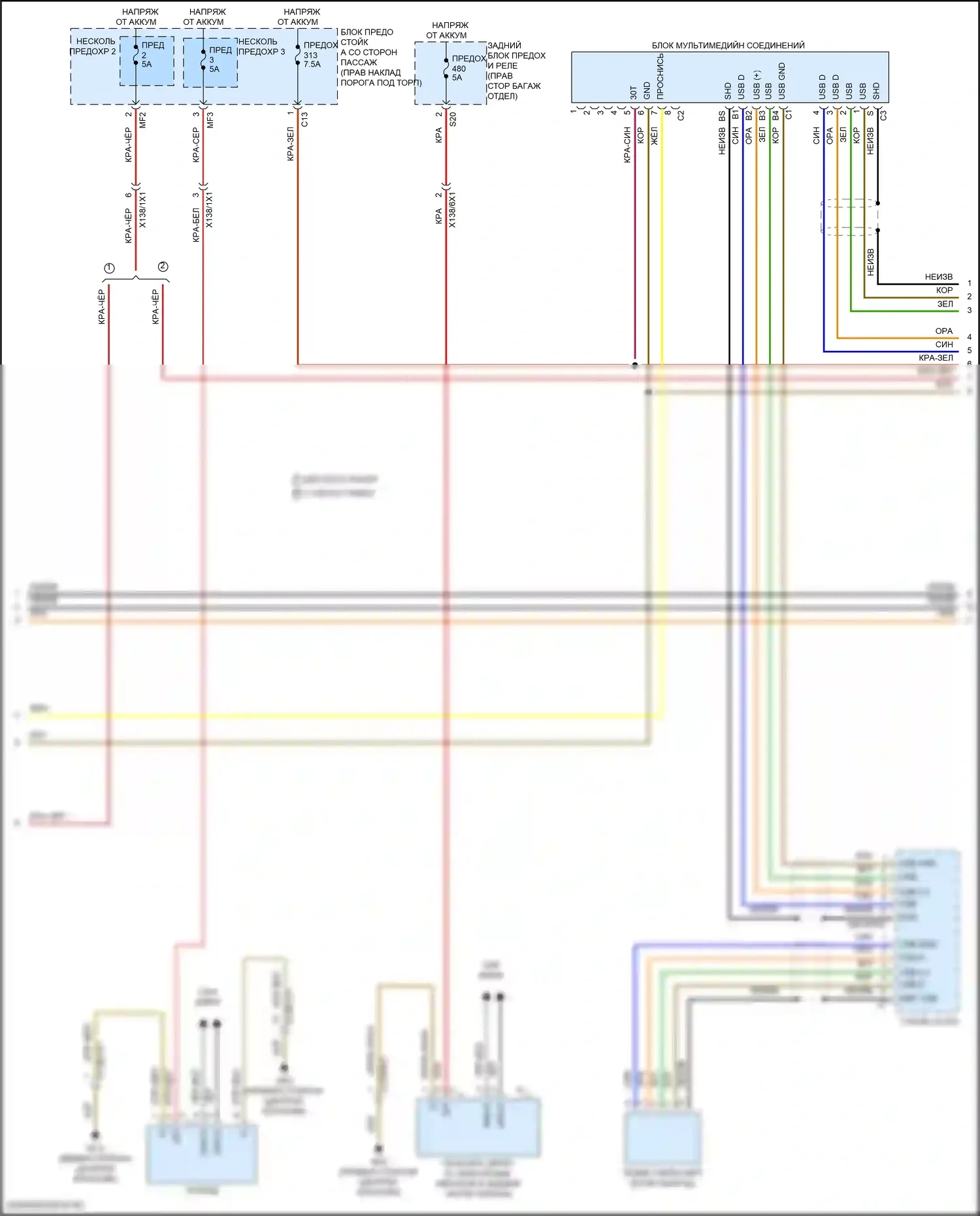 Системы помощи водителю — Магнитола comand электросхема, седан — Магнитола comand электросхема, седан (3 из 5). Mercedes-Benz E-класс All-Terrain S213 рестайлинг (2020-2024)