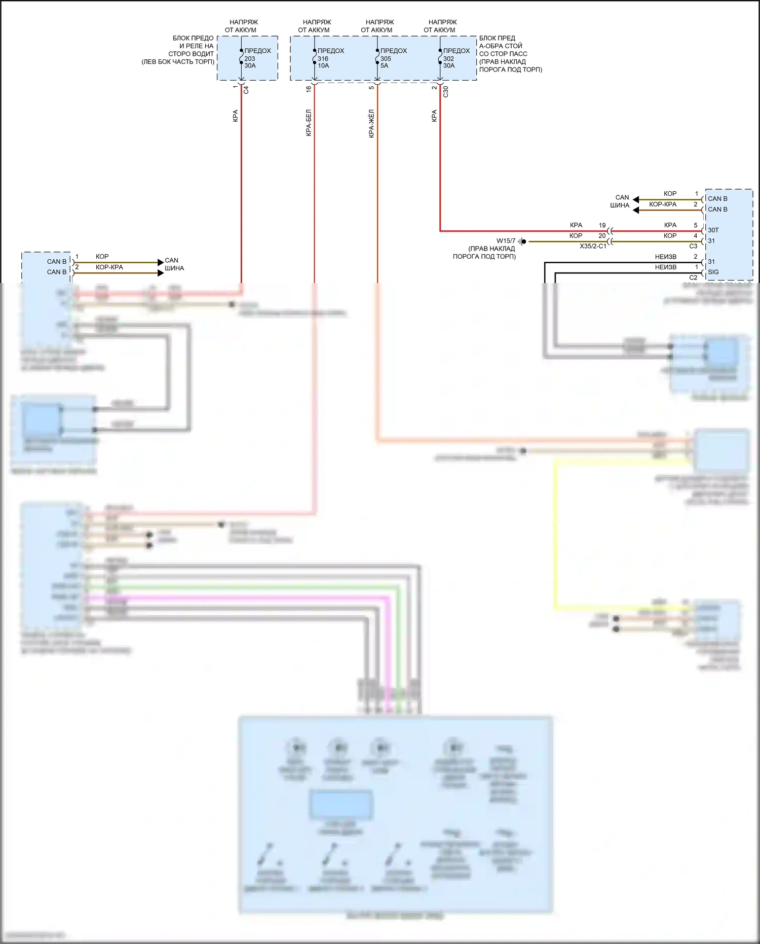 Управление зеркалами заднего вида — Автоматическая электросхема дневного/ночного зеркала, купе — Автоматическая электросхема дневного/ночного зеркала, купе. Mercedes-Benz E-класс All-Terrain S213 рестайлинг (2020-2024)