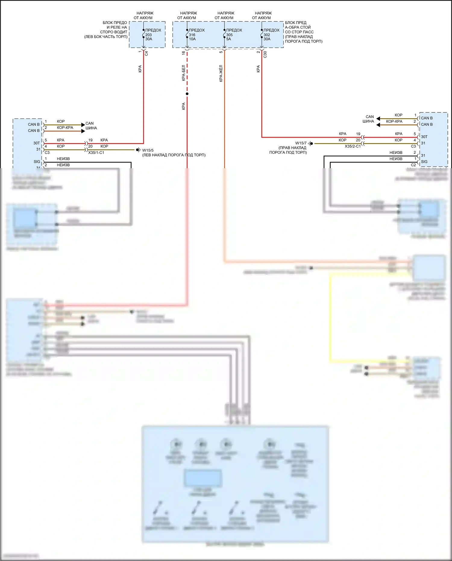 Управление зеркалами заднего вида — Электросхема автоматического дневного/ночного зеркала, кабриолет — Электросхема автоматического дневного/ночного зеркала, кабриолет. Mercedes-Benz E-класс All-Terrain S213 рестайлинг (2020-2024)