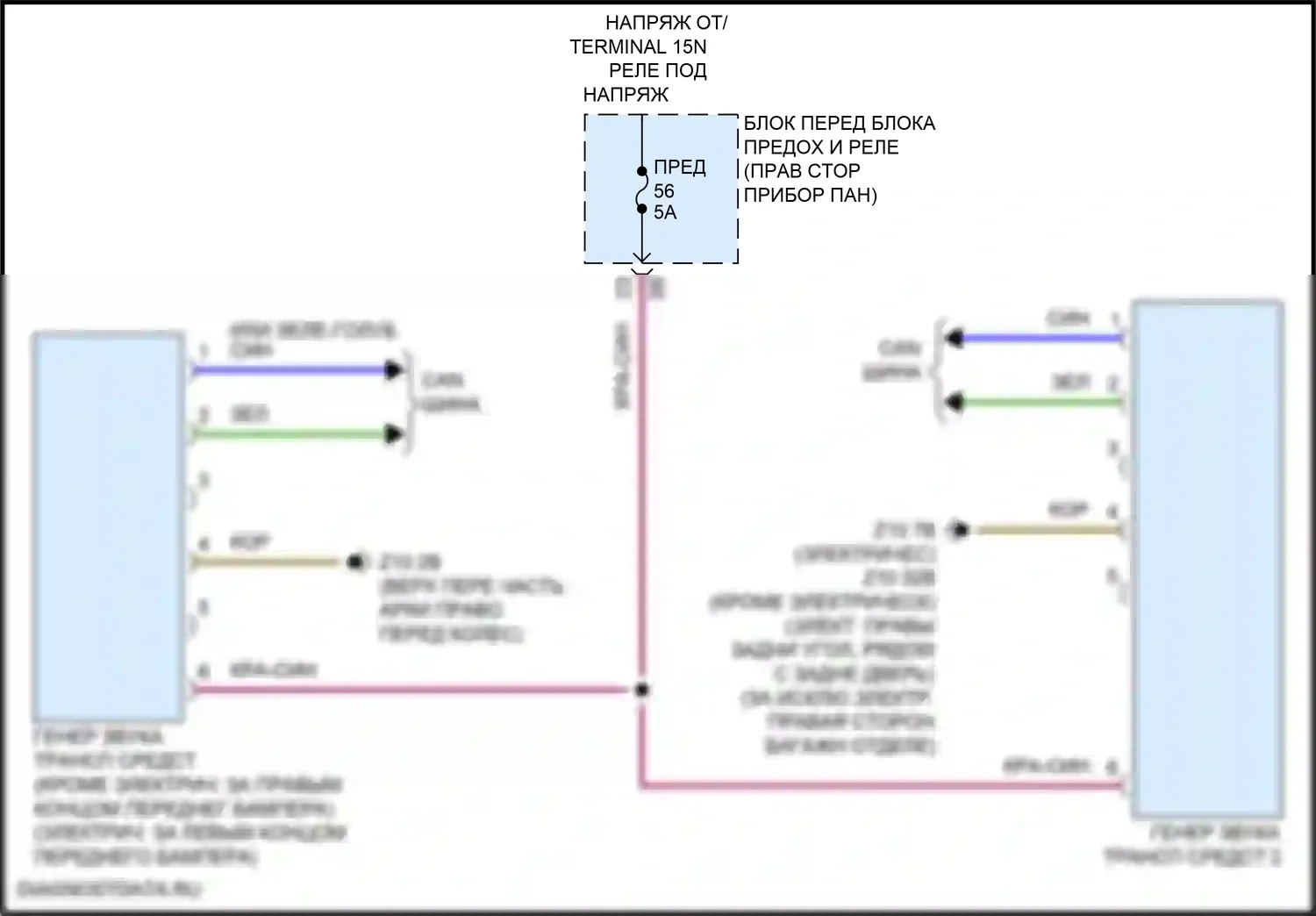 Активные управление кузовом и подвеской — Электросхема активных управление кузовом и подвеской — Электросхема активных управление кузовом и подвеской. MINI Cooper III рестайлинг 2 (2021-2024)