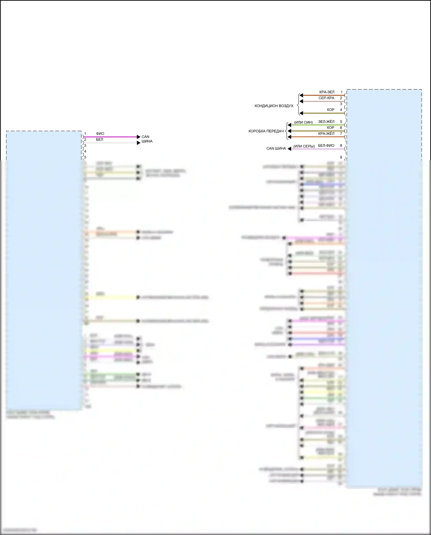 Блоки управления кузовом — Электросхема блоков управления кузова, электрическая — Электросхема блоков управления кузова, электрическая (3 из 4). MINI Cooper III рестайлинг 2 (2021-2024)