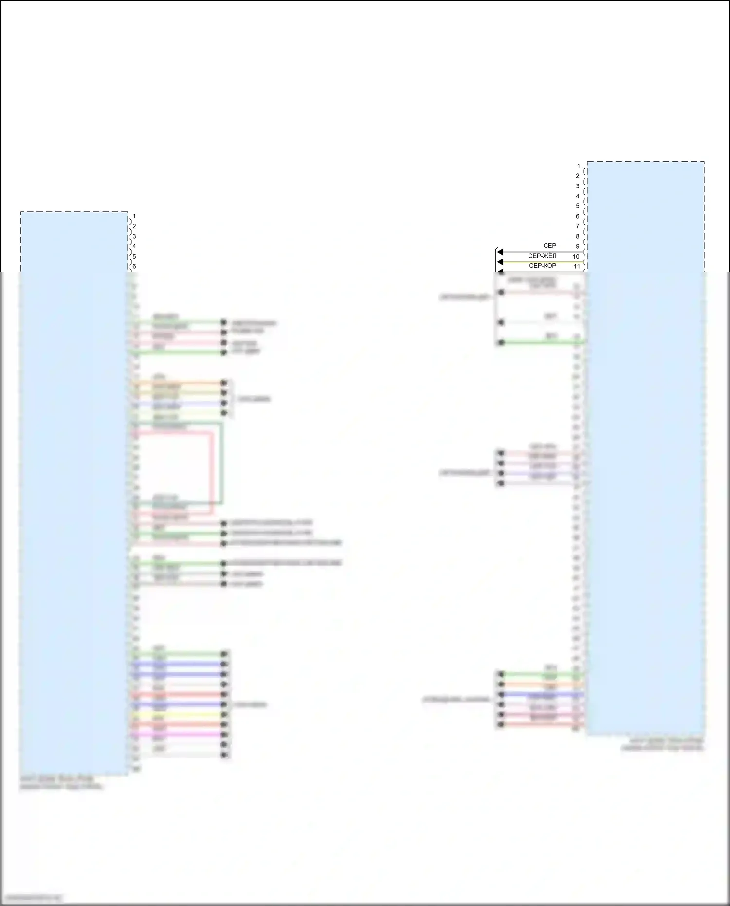 Блоки управления кузовом — Электросхема блоков управления кузова, электрическая — Электросхема блоков управления кузова, электрическая (4 из 4). MINI Cooper III рестайлинг 2 (2021-2024)