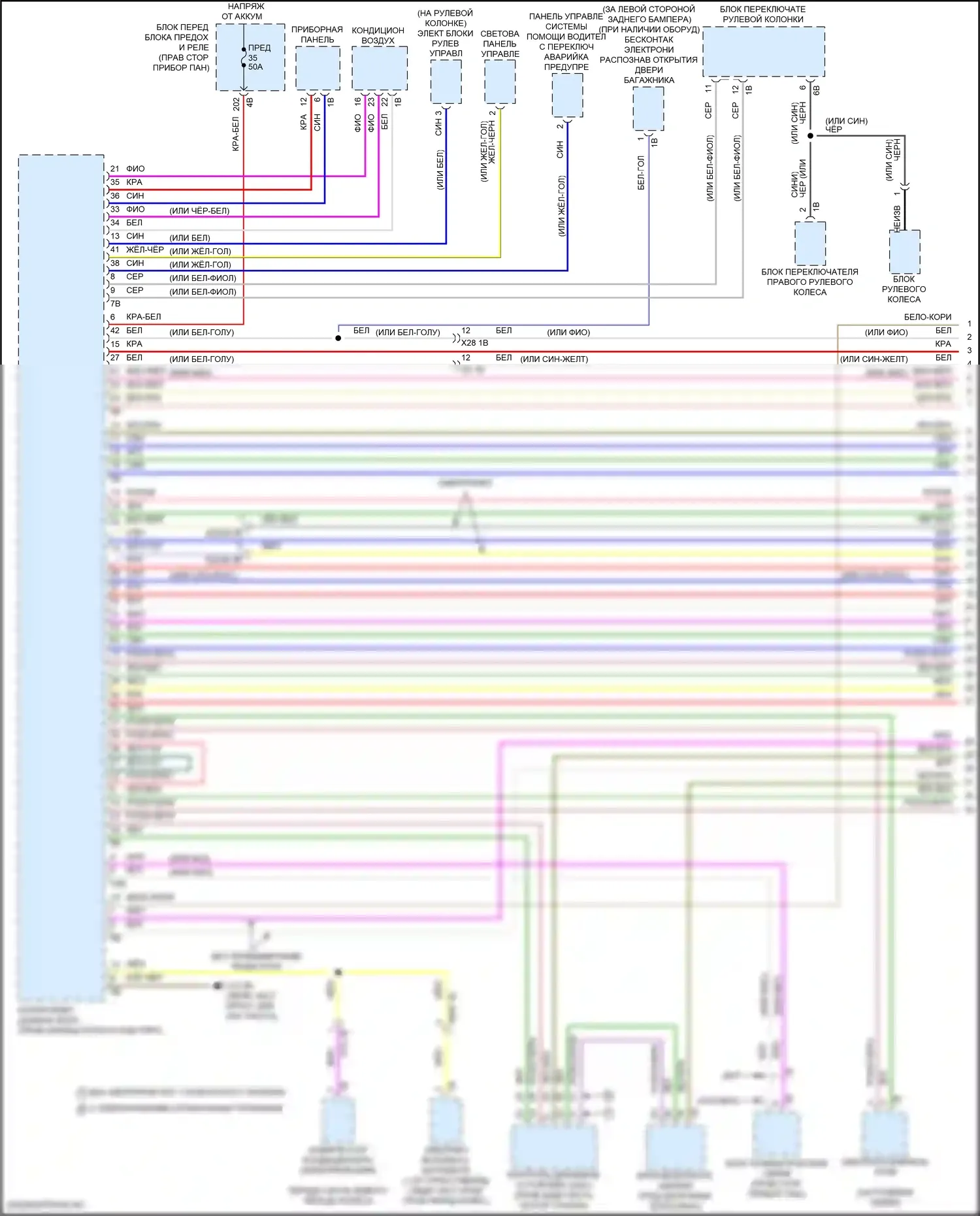 Can шина — Электросхема шины высокого/низкого уровня — Электросхема шины высокого/низкого уровня (1 из 4). MINI Cooper III рестайлинг 2 (2021-2024)