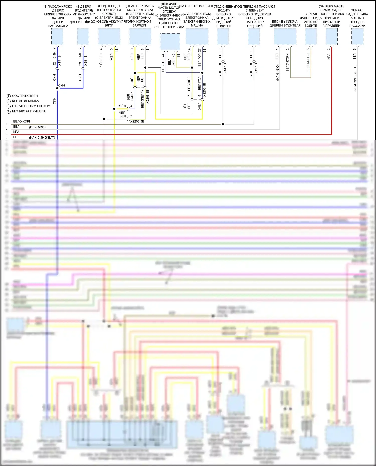 Can шина — Электросхема шины высокого/низкого уровня — Электросхема шины высокого/низкого уровня (2 из 4). MINI Cooper III рестайлинг 2 (2021-2024)