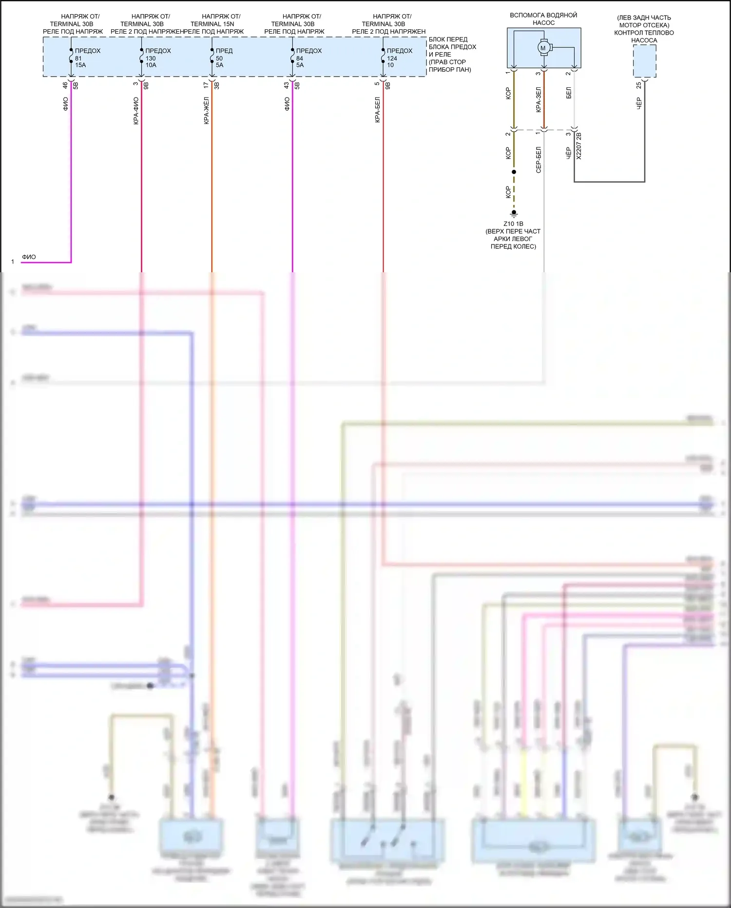 Двигатель — Электросхема электрическая двигателя — Электросхема электрическая двигателя (2 из 8). MINI Cooper III рестайлинг 2 (2021-2024)