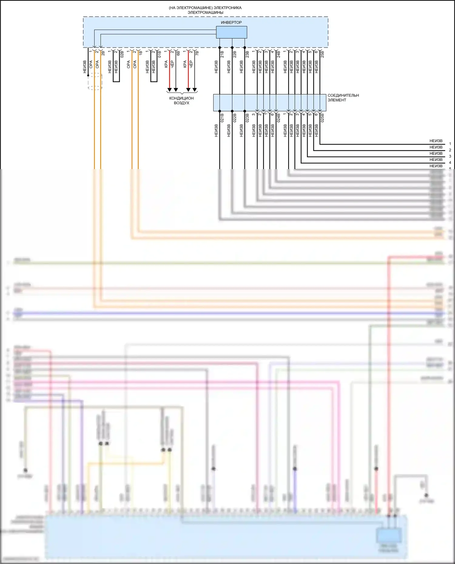 Двигатель — Электросхема электрическая двигателя — Электросхема электрическая двигателя (3 из 8). MINI Cooper III рестайлинг 2 (2021-2024)