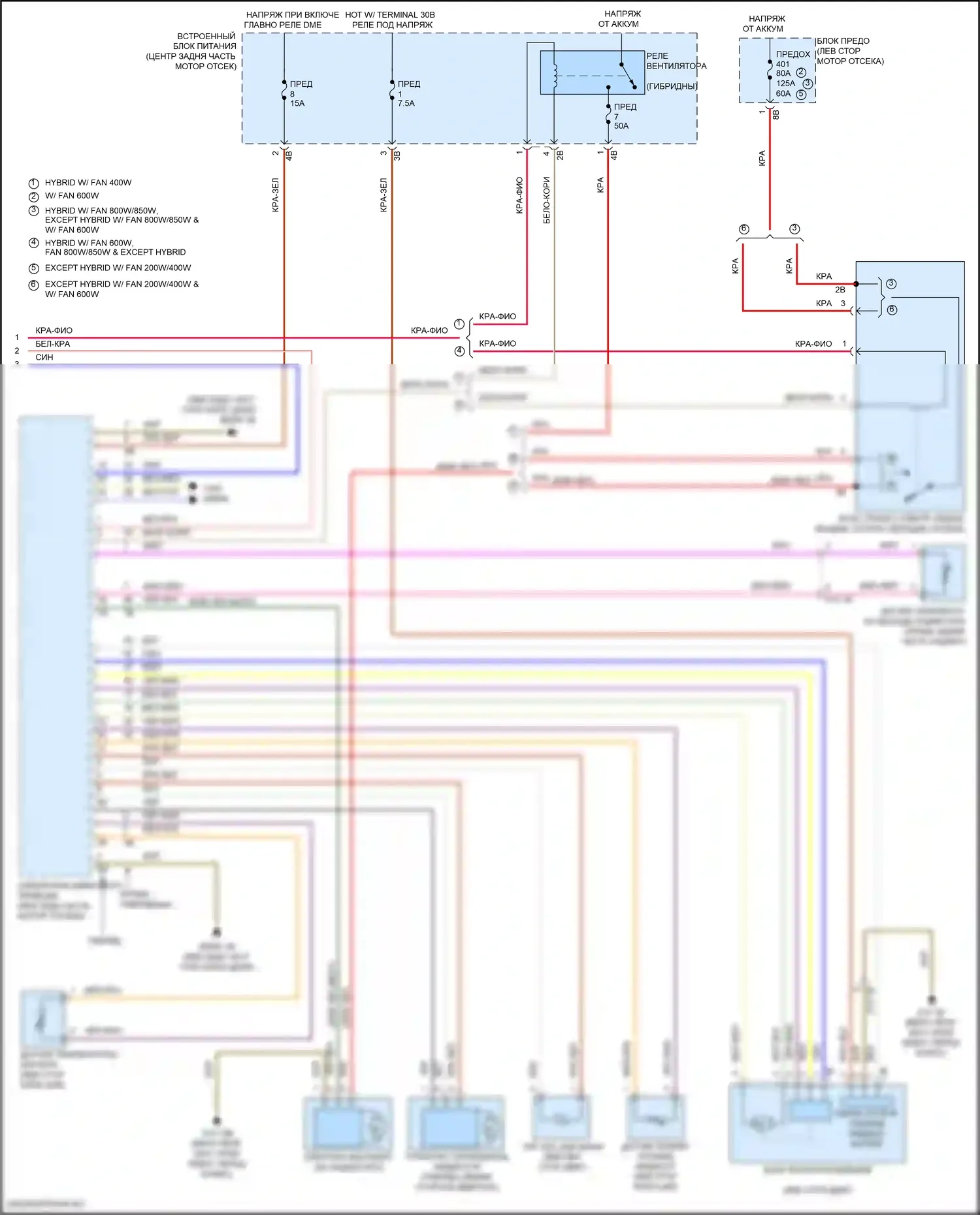 Кондиционирование воздуха — Электросхема климат контроля, кроме электрического — Электросхема климат контроля, кроме электрического (4 из 4). MINI Cooper III рестайлинг 2 (2021-2024)