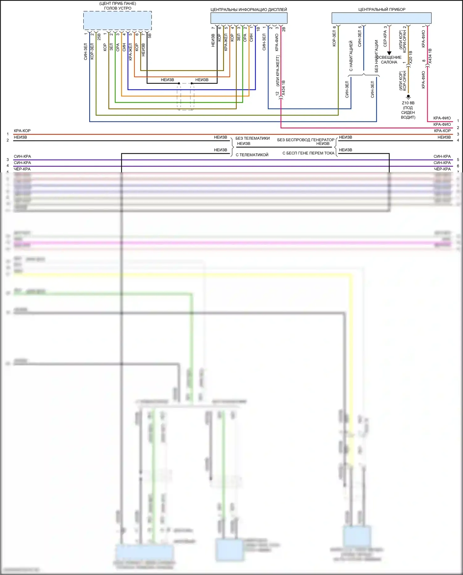 Магнитола — Электросхема магнитолы, хэтчбек 3-дверный с базовой магнитолой, без активного звукового оформления — Электросхема магнитолы, хэтчбек 3-дверный с базовой магнитолой, без активного звукового оформления (2 из 4). MINI Cooper III рестайлинг 2 (2021-2024)