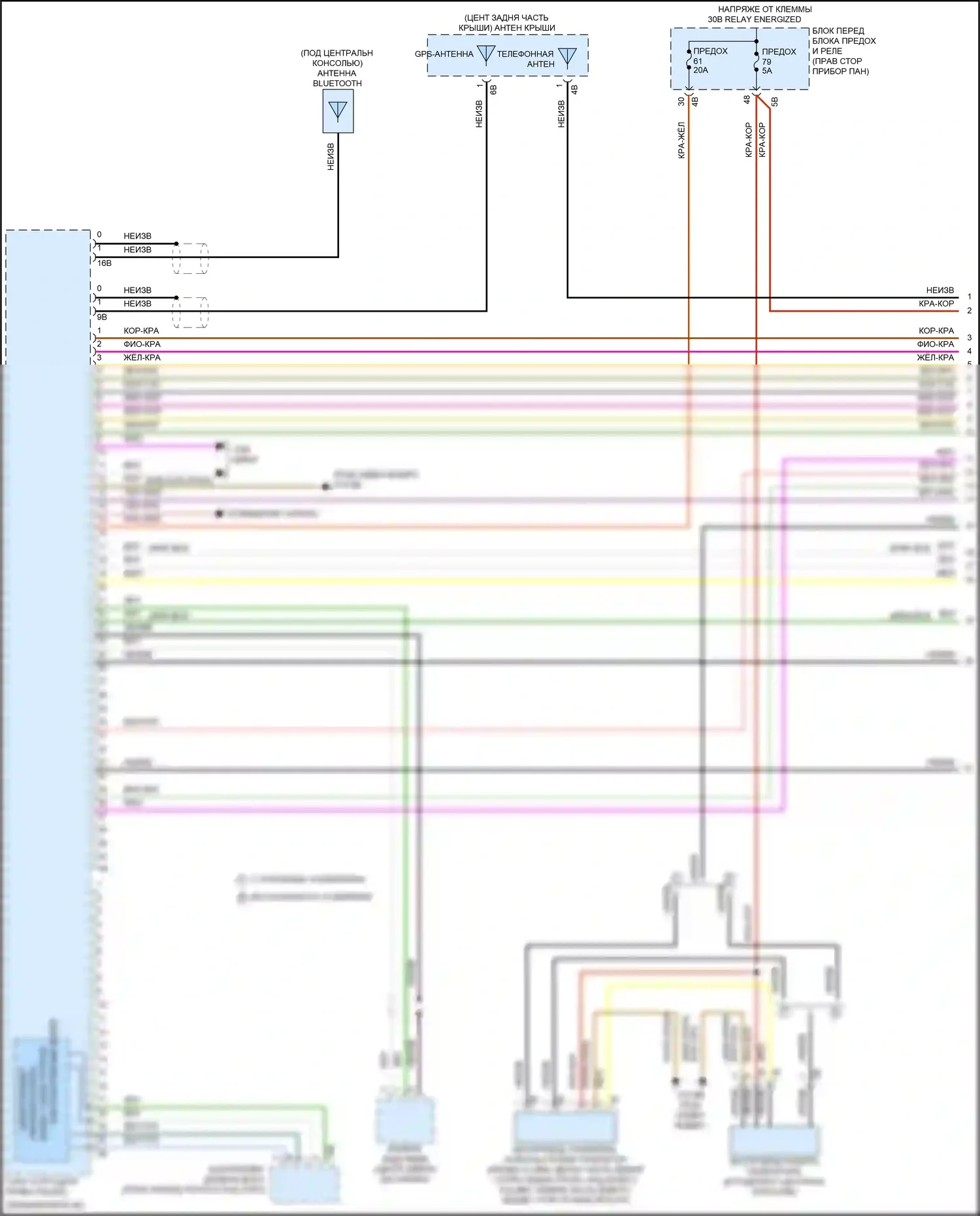 Магнитола — Электросхема магнитолы, с hifi магнитолы и активное звуковое оформление — Электросхема магнитолы, с hifi магнитолы и активное звуковое оформление (1 из 5). MINI Cooper III рестайлинг 2 (2021-2024)