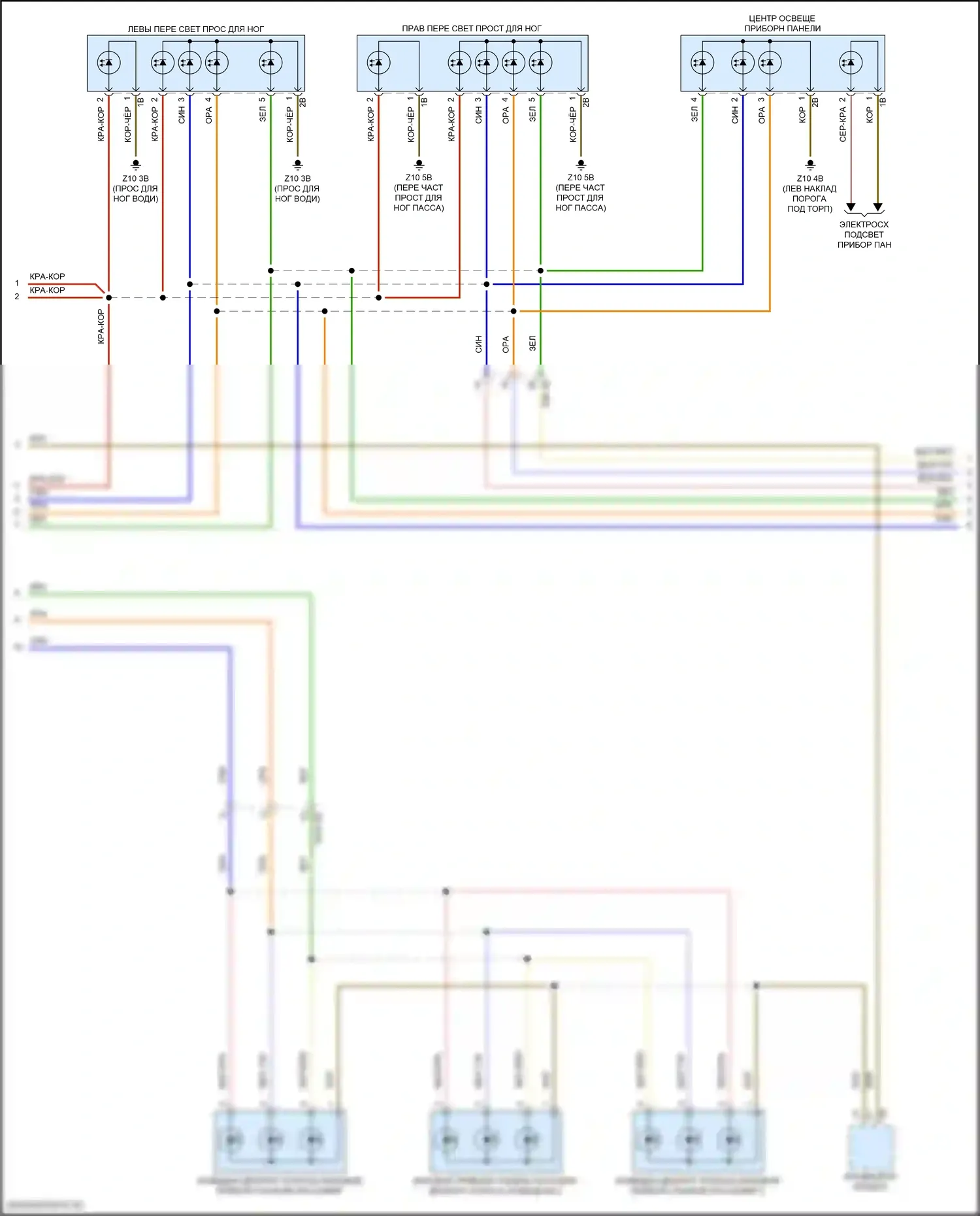 Освещение салона — Электросхема освещения салона — Электросхема освещения салона (5 из 6). MINI Cooper III рестайлинг 2 (2021-2024)
