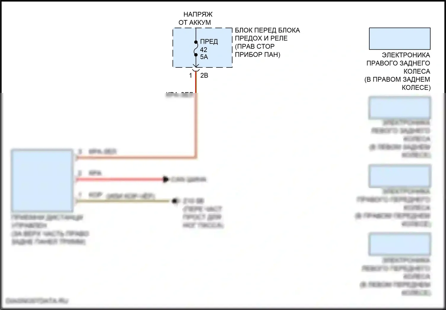 Предупреждение — Электросхема помощников водителя — Электросхема помощников водителя. MINI Cooper III рестайлинг 2 (2021-2024)