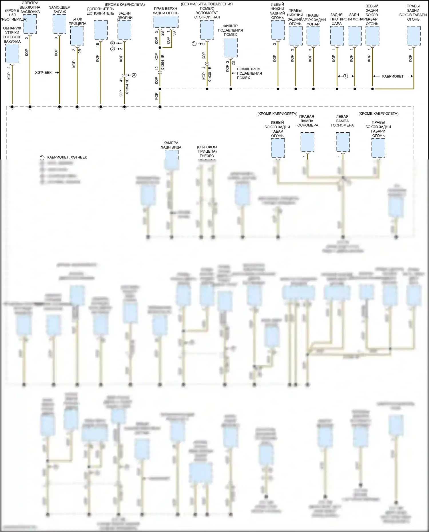 Точки подключения масс — Электросхема точек подключения масс — Электросхема точек подключения масс (3 из 4). MINI Cooper III рестайлинг 2 (2021-2024)