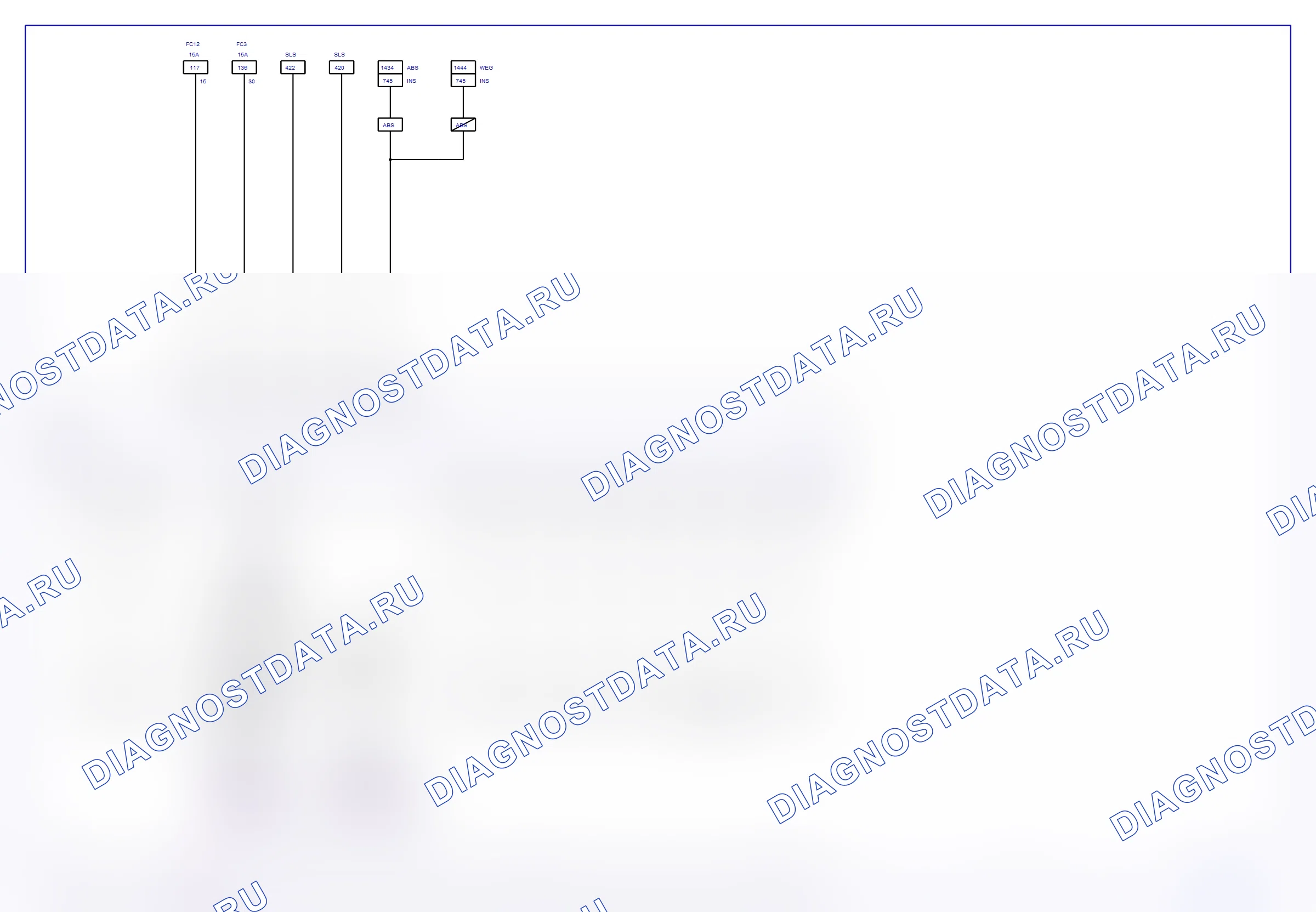 Система двигателя — Электросхема Motronic (Z 12 XE, 2002-2003) — Электросхема Motronic (Z 12 XE, 2002-2003), Схема 1 из 2. Opel Agila A рестайлинг (2000-2007)