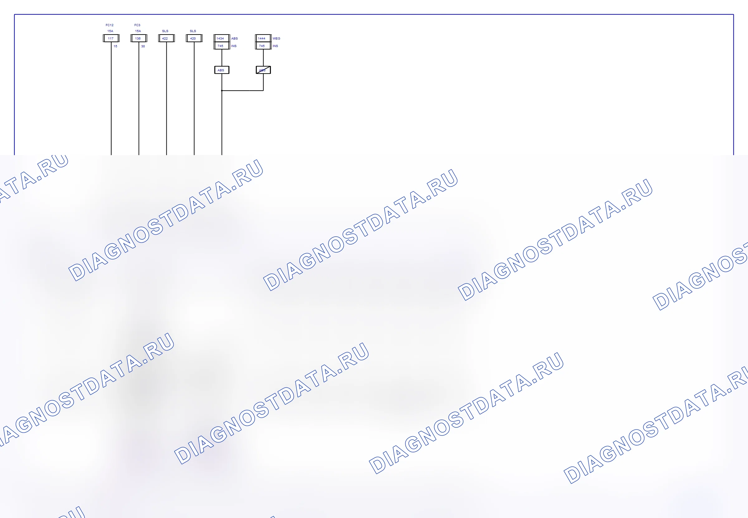 Система двигателя — Электросхема Motronic (Z 10 XE, 2002-2003) — Электросхема Motronic (Z 10 XE, 2002-2003), Схема 2 из 2. Opel Agila A рестайлинг (2000-2007)