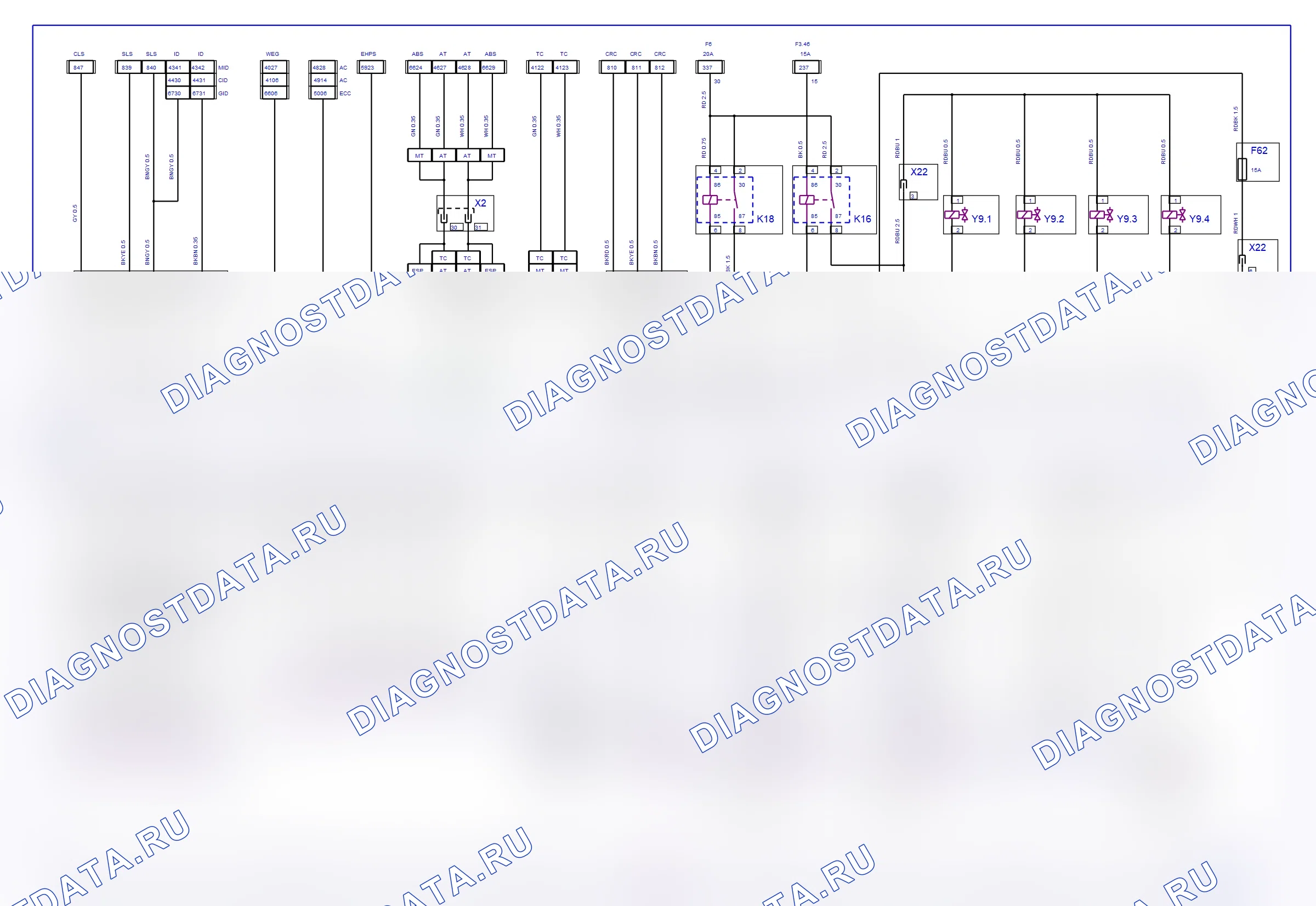 Система двигателя — Электросхема Simtec (Z 18 XE, 2002) — Электросхема Simtec (Z 18 XE, 2002). Opel Astra G (1998-2009)