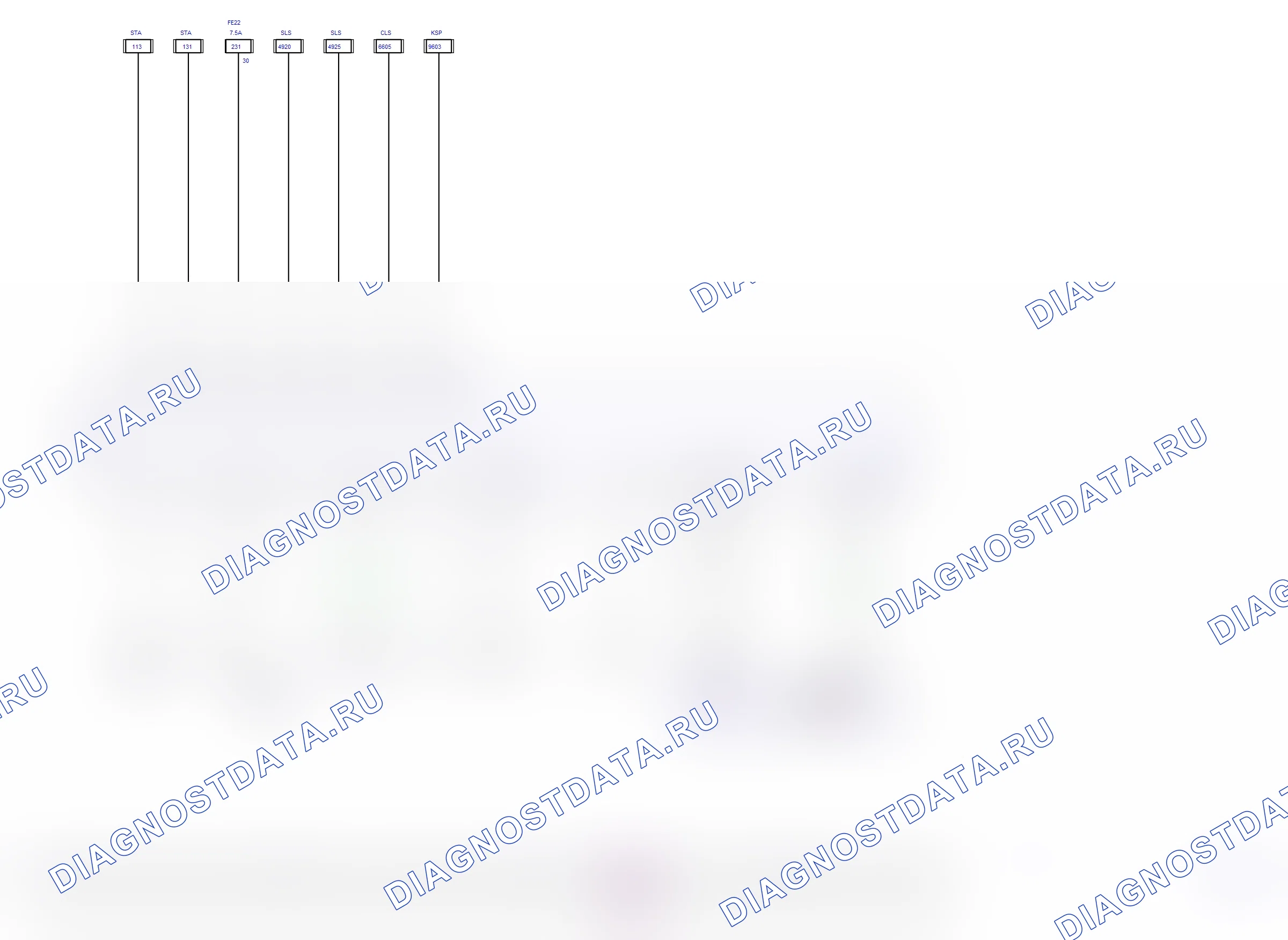 Система двигателя — Электросхема Motronic (Z 12 XEP, Z 14 XEL, Z 14 XEP, 2006) — Электросхема Motronic (Z 12 XEP, Z 14 XEL, Z 14 XEP, 2006), Схема 2 из 2. Opel Astra H (2004-2011)