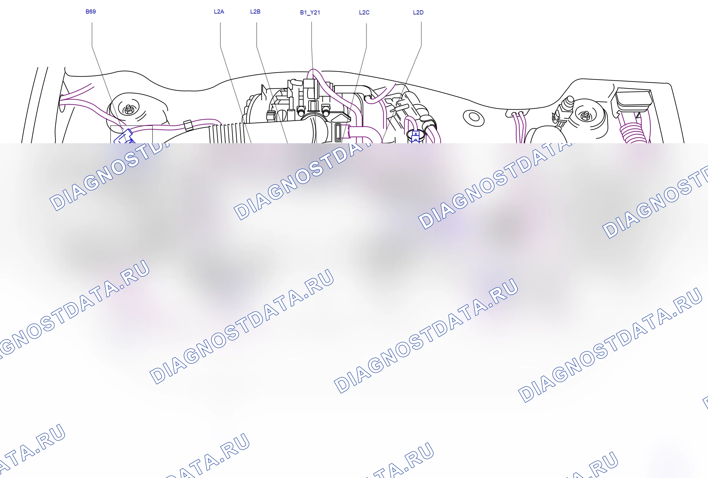 Расположение компонентов — Расположение компонентов: Силовая передача - двигатель, общий вид  Двигатель Z14XEP (P8932) — Расположение компонентов: Силовая передача - двигатель, общий вид  Двигатель Z14XEP (P8932). Opel Corsa C (2001-2011)