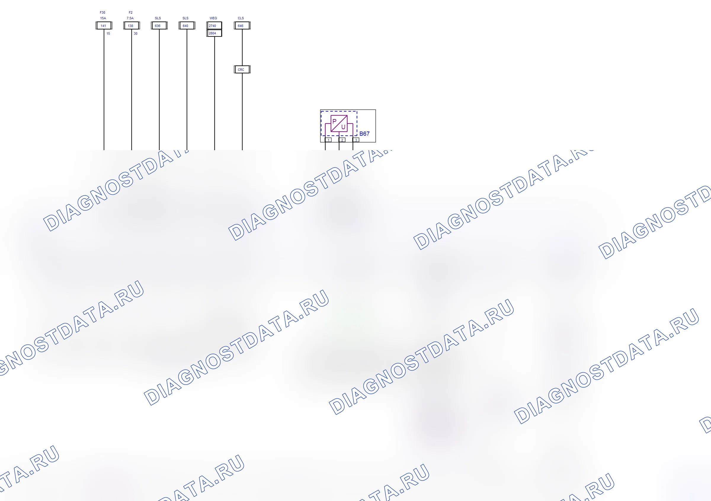 Система двигателя — Электросхема Multec (Z 14 XE, 2004) — Электросхема Multec (Z 14 XE, 2004), Схема 2 из 2. Opel Corsa C (2001-2011)