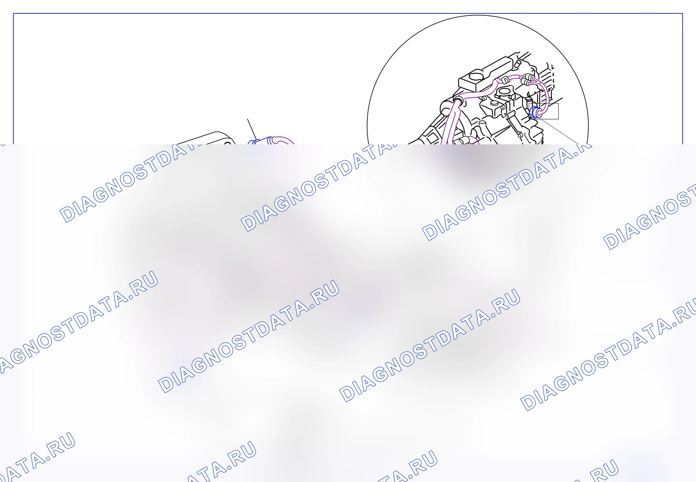 Расположение компонентов — Расположение компонентов: Силовая передача - коробка передач  Двигатель  6 VD1  Механическая коробка передач (P13229) — Расположение компонентов: Силовая передача - коробка передач  Двигатель  6 VD1  Механическая коробка передач (P13229). Opel Frontera B (1999-2005)