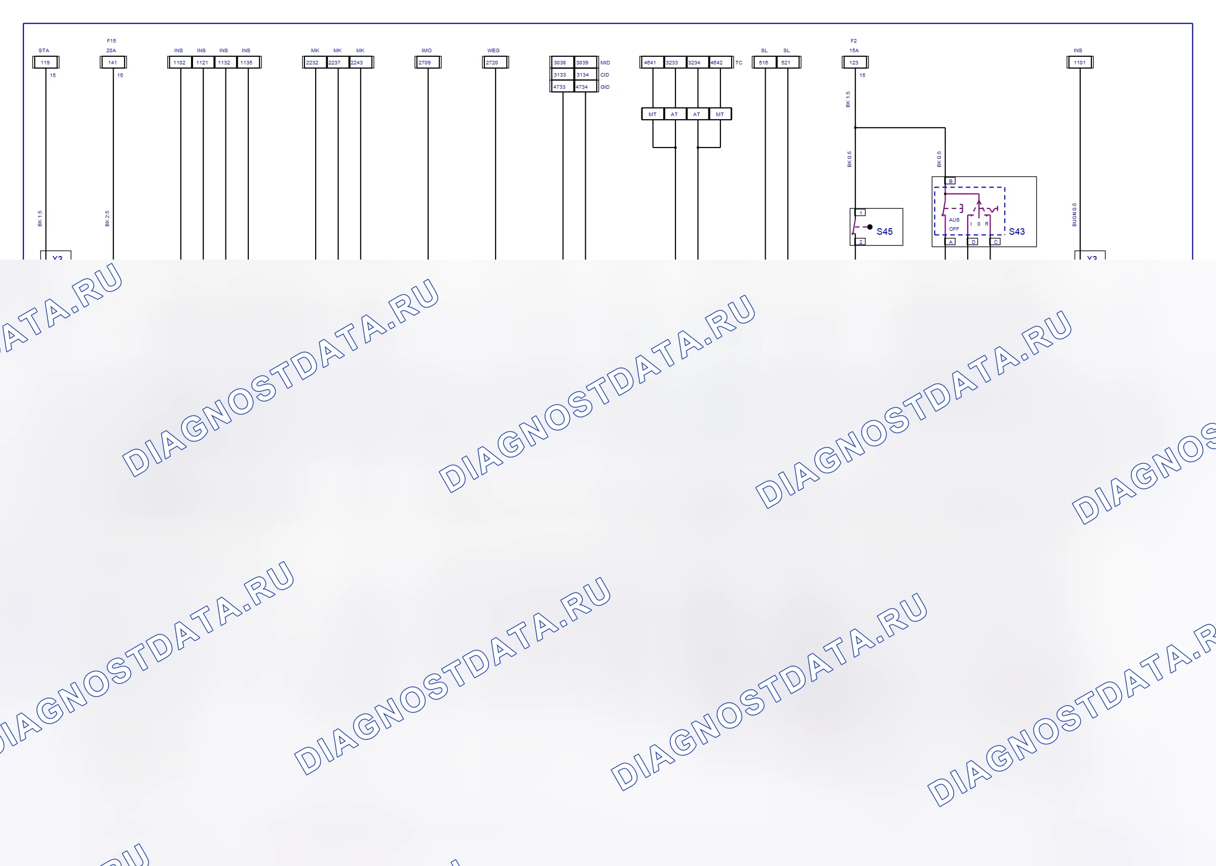 Система двигателя — Электросхема Simtec (Z 22 XE, 2002-2003) — Электросхема Simtec (Z 22 XE, 2002-2003). Opel Omega B (1994-2003)