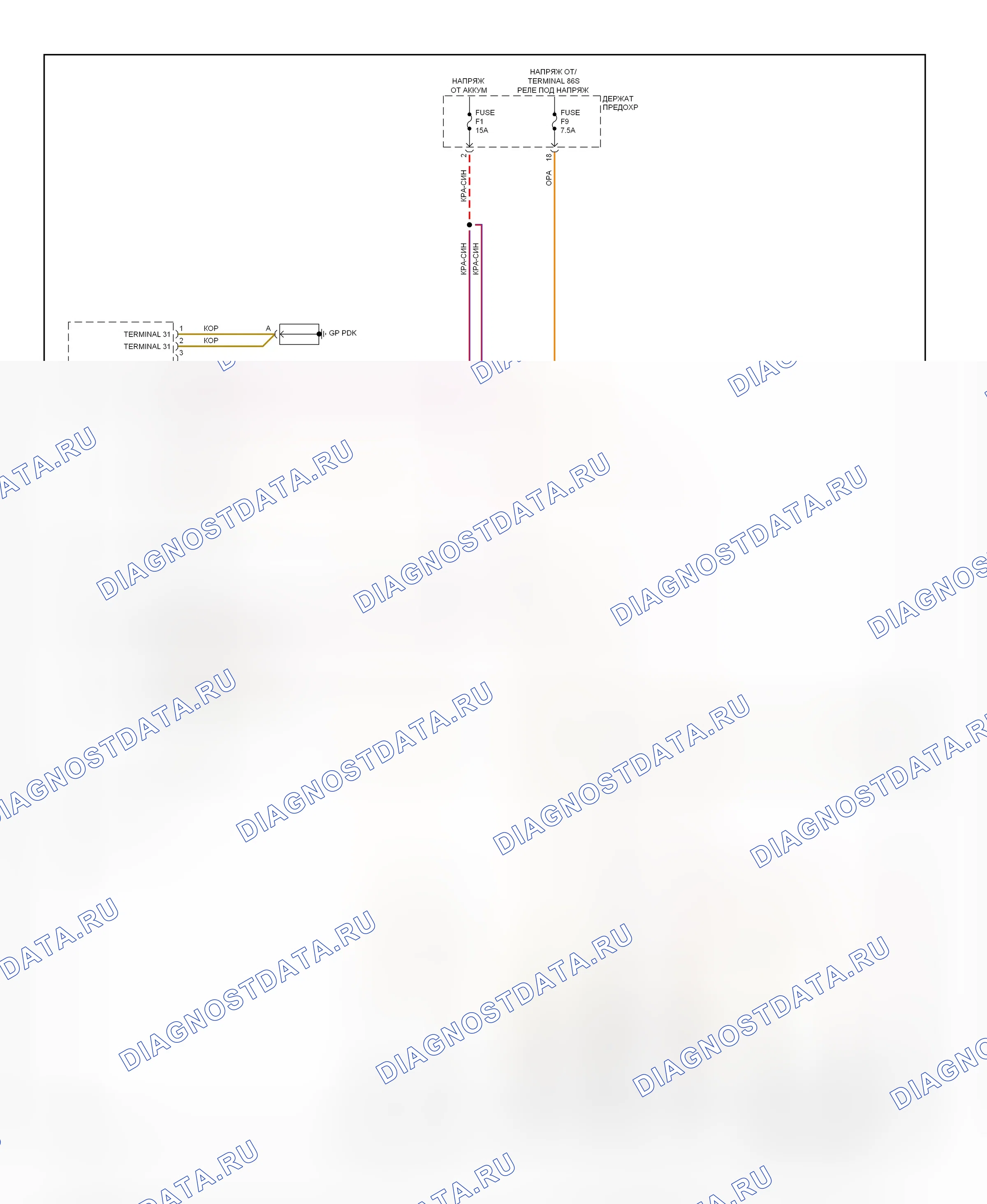 Трансмиссия — Pdk электросхема — Pdk электросхема (1 из 2). Porsche 911 Carrera 997 рестайлинг (2008-2012)