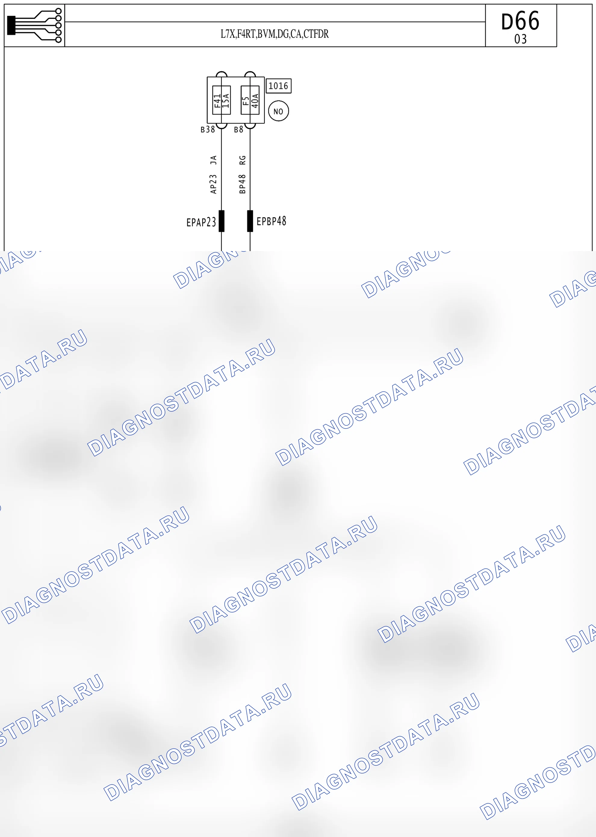 Электросхема диагностического разъёма OBD2 — для а/м с: двиг. L7X (3.0 V6 бензин), F4RT (2.0 бензин) + левый руль, кондиционер, Механическая коробка передач, Система стабилизации траектории — для а/м с: двиг. L7X (3.0 V6 бензин), F4RT (2.0 бензин) + левый руль, кондиционер, Механическая коробка передач, Система стабилизации траектории. Renault Avantime I (2001-2003)