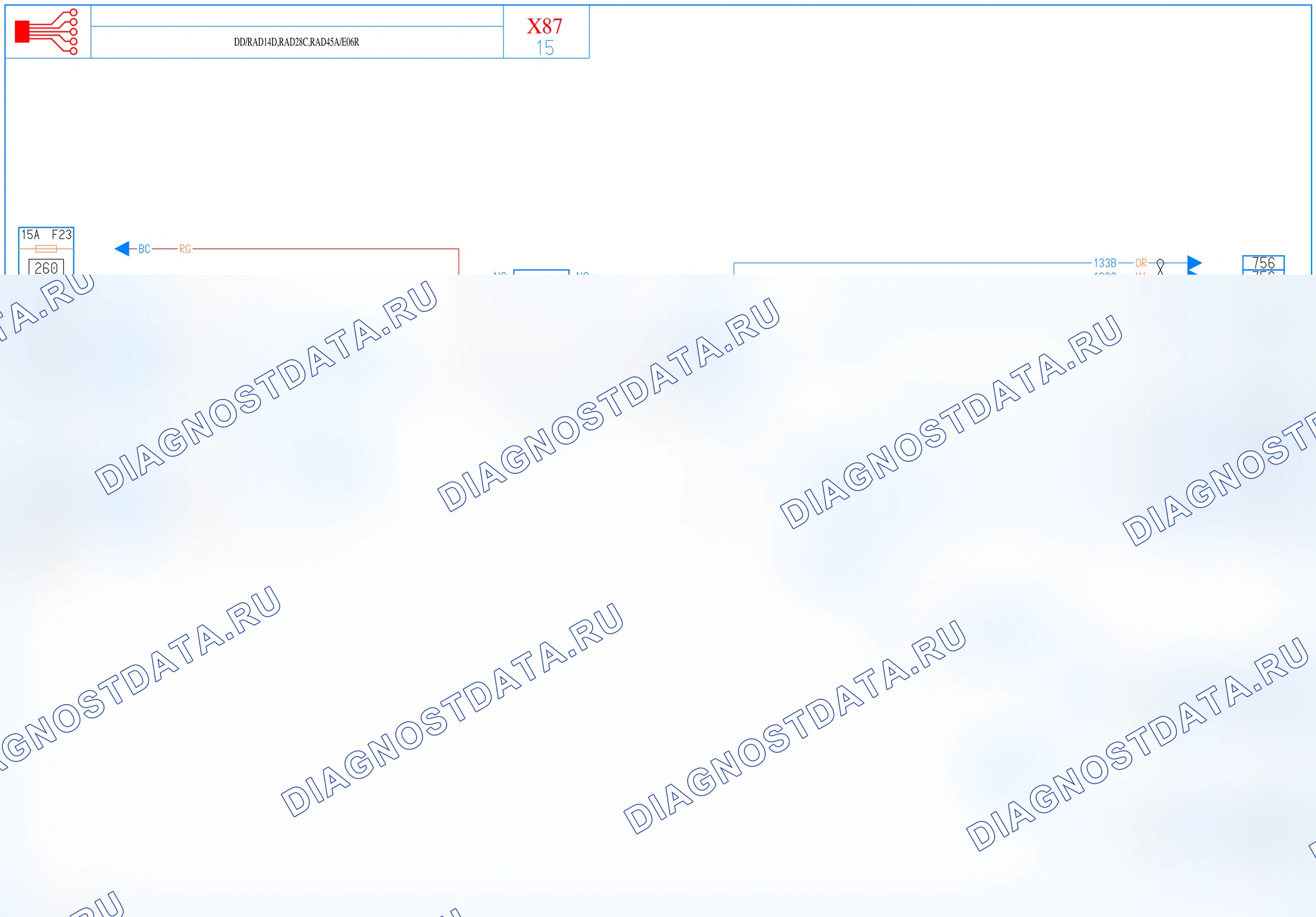 Электросхема диагностического разъёма OBD2 — для а/м с: правый руль, Тип аудиосистемы 14 поколение d, Тип аудиосистемы 28 поколение c, Тип аудиосистемы 45 поколение a, E06R — для а/м с: правый руль, Тип аудиосистемы 14 поколение d, Тип аудиосистемы 28 поколение c, Тип аудиосистемы 45 поколение a, E06R. Renault Captur I (2012-2017)