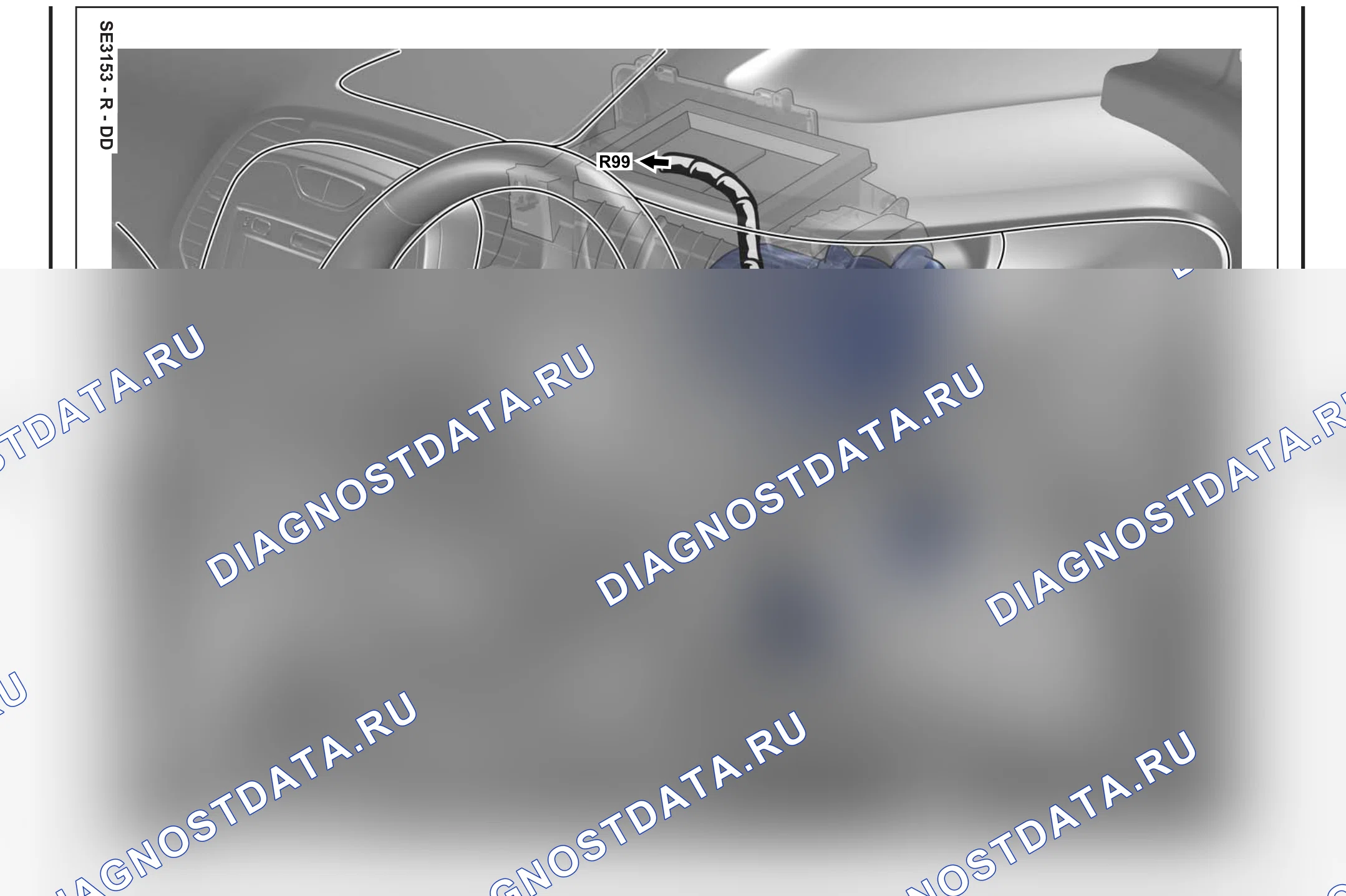 Расположение компонентов — Расположение компонентов: лист S18 — Расположение компонентов: лист S18. Renault Captur I (2012-2017)