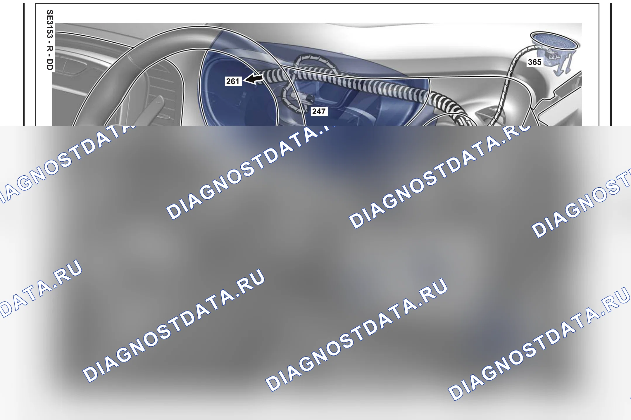 Расположение компонентов — Расположение компонентов: лист S11 — Расположение компонентов: лист S11. Renault Captur I (2012-2017)