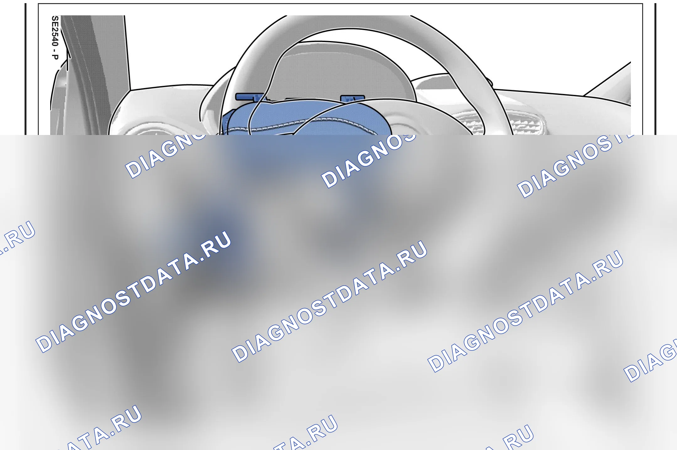 Расположение компонентов — Расположение компонентов: лист S4 — Расположение компонентов: лист S4. Renault Clio III (2005-2012)