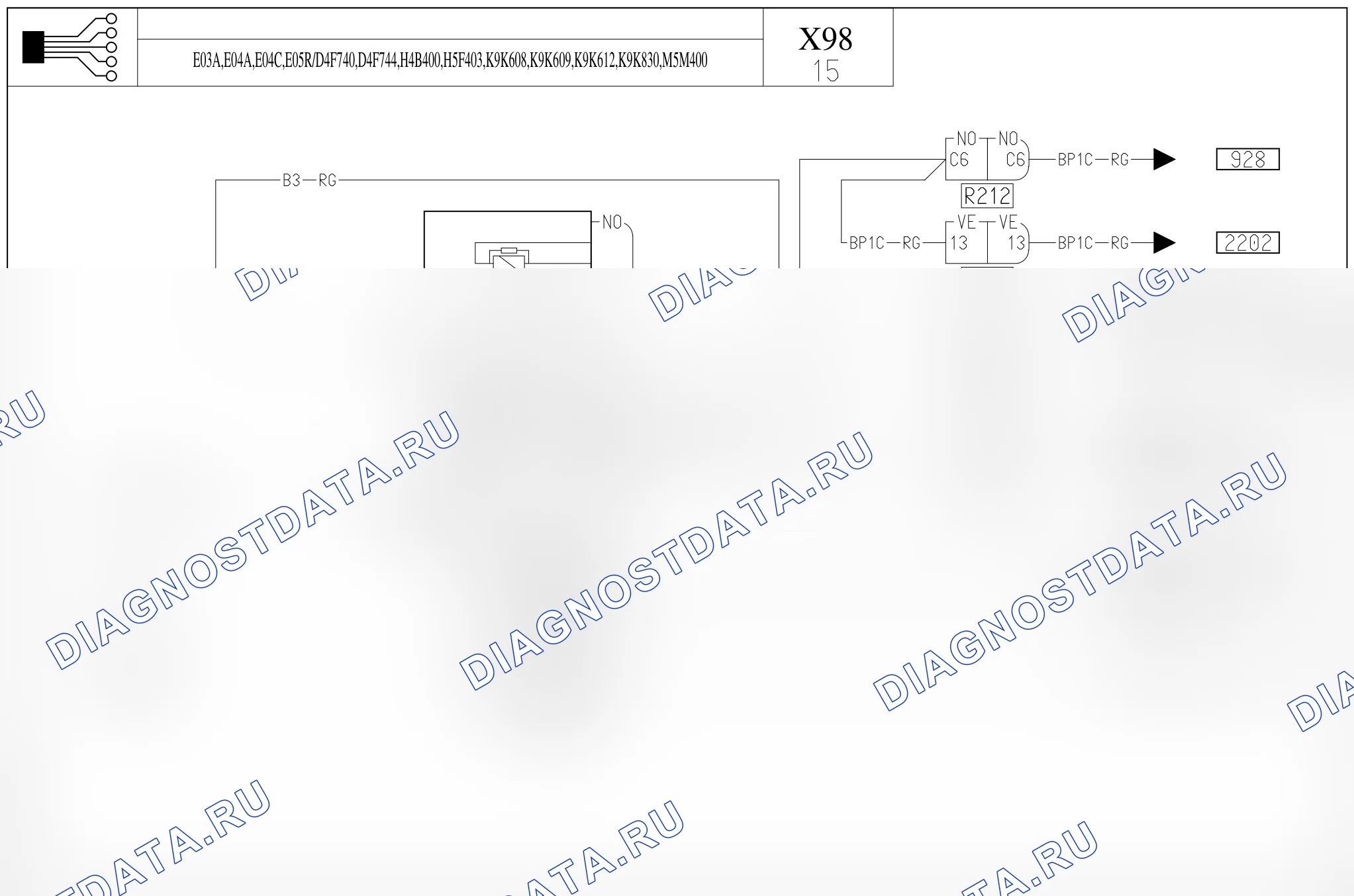 Плата предохранителей — для а/м с: двиг. D4F740/744 (1.2 бензин), H4B400 (0.9 TCe бензин), H5F403 (1.2 TCe бензин), K9K608/609/612/830 (1.5 dCi дизель) + Нормы токсичности euro 03 с бсд, Норма токсичности euro 4 с бсд, E04C, E05R, Двигатель M5M индекс 400 — для а/м с: двиг. D4F740/744 (1.2 бензин), H4B400 (0.9 TCe бензин), H5F403 (1.2 TCe бензин), K9K608/609/612/830 (1.5 dCi дизель) + Нормы токсичности euro 03 с бсд, Норма токсичности euro 4 с бсд, E04C, E05R, Двигатель M5M индекс 400. Renault Clio IV (2012-2019)