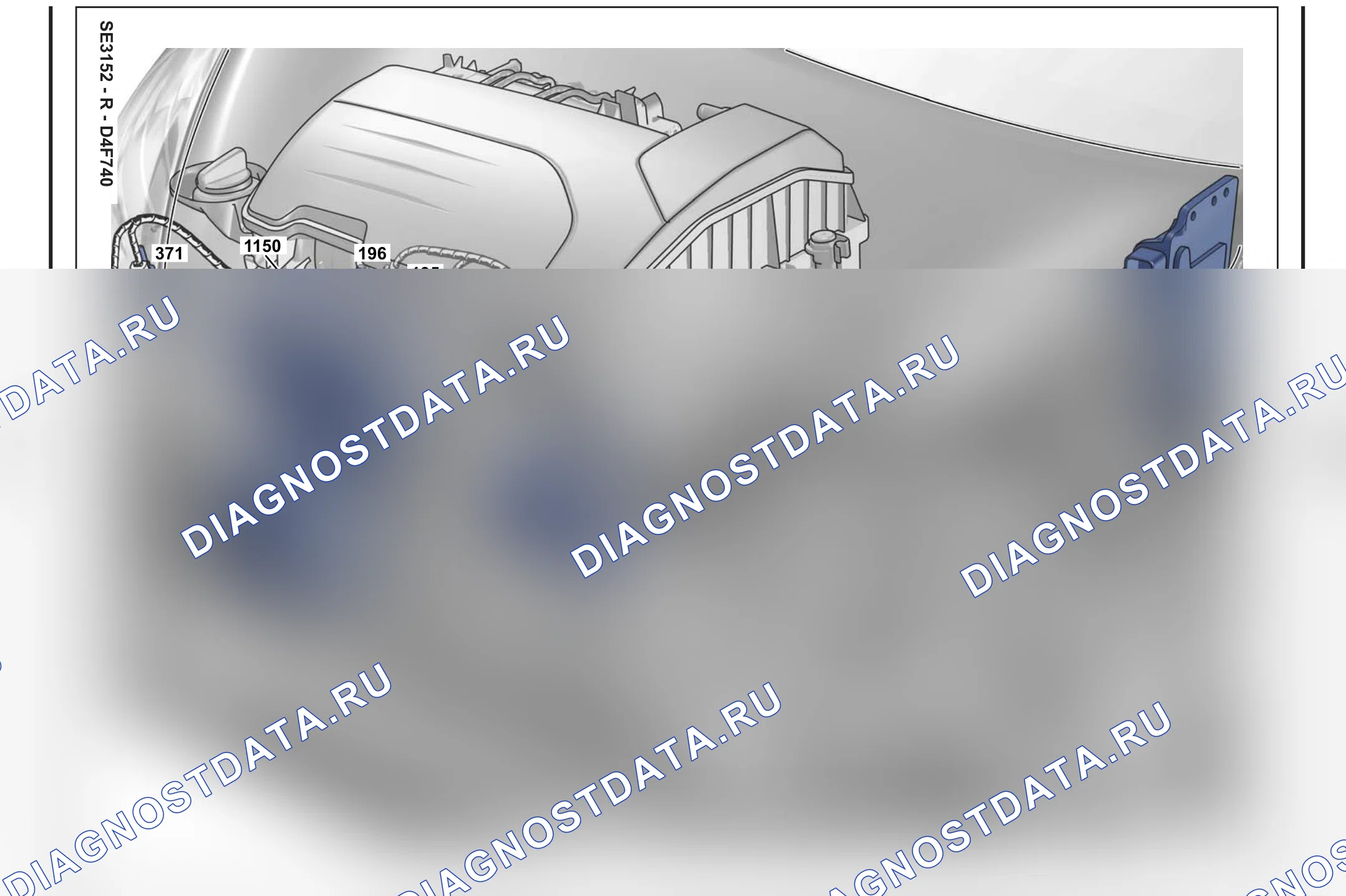 Расположение компонентов — Расположение компонентов: лист S43 — Расположение компонентов: лист S43. Renault Clio IV (2012-2019)