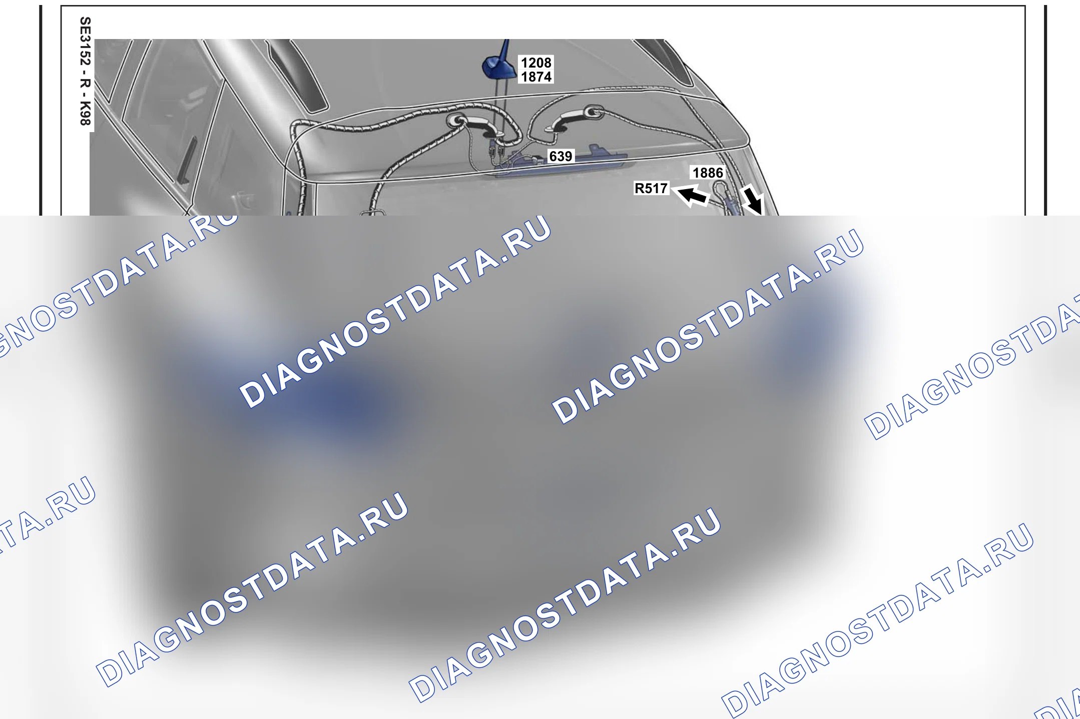 Расположение компонентов — Расположение компонентов: лист S30 — Расположение компонентов: лист S30. Renault Clio IV (2012-2019)