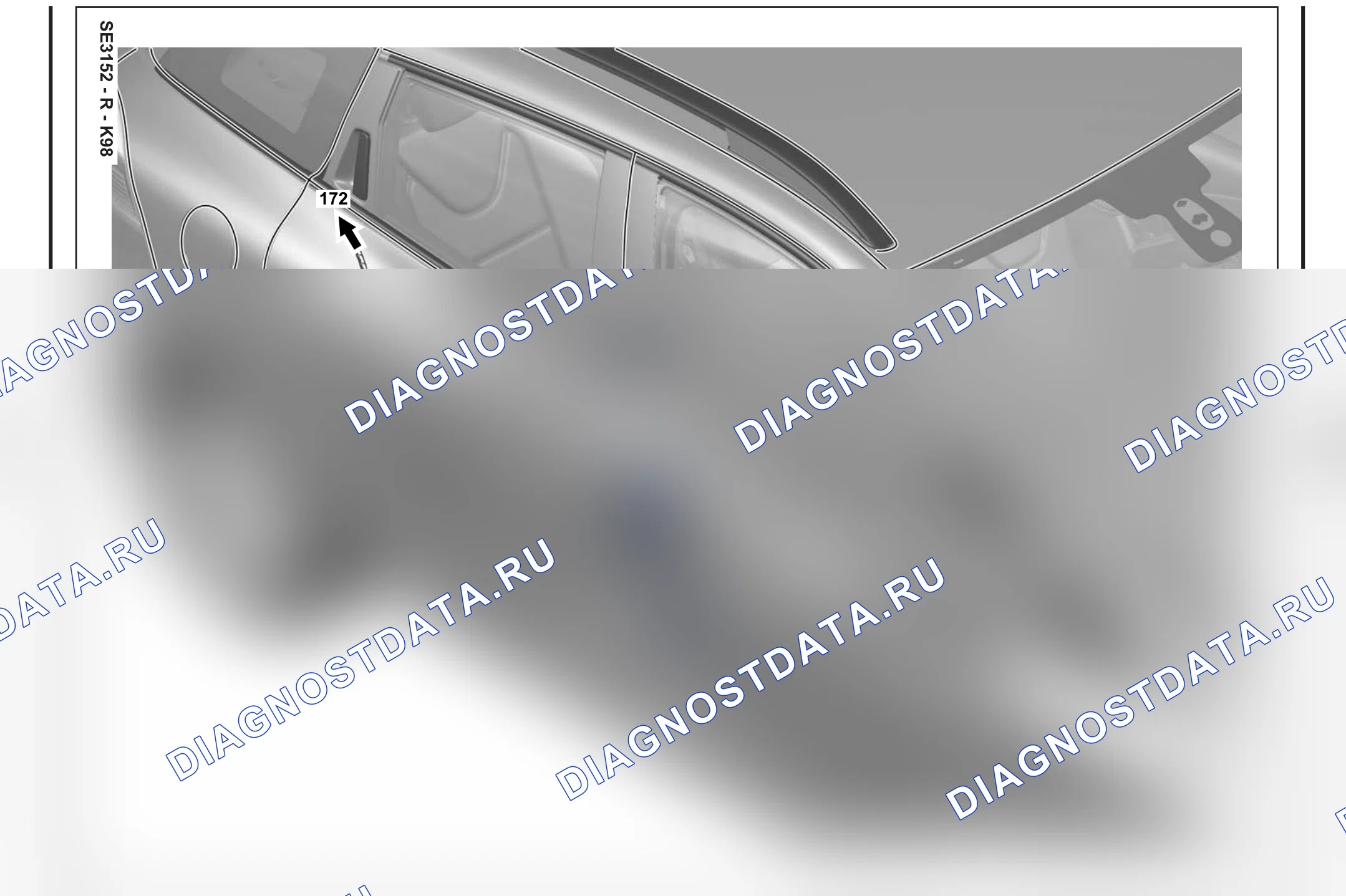 Расположение компонентов — Расположение компонентов: лист S27 — Расположение компонентов: лист S27. Renault Clio IV (2012-2019)