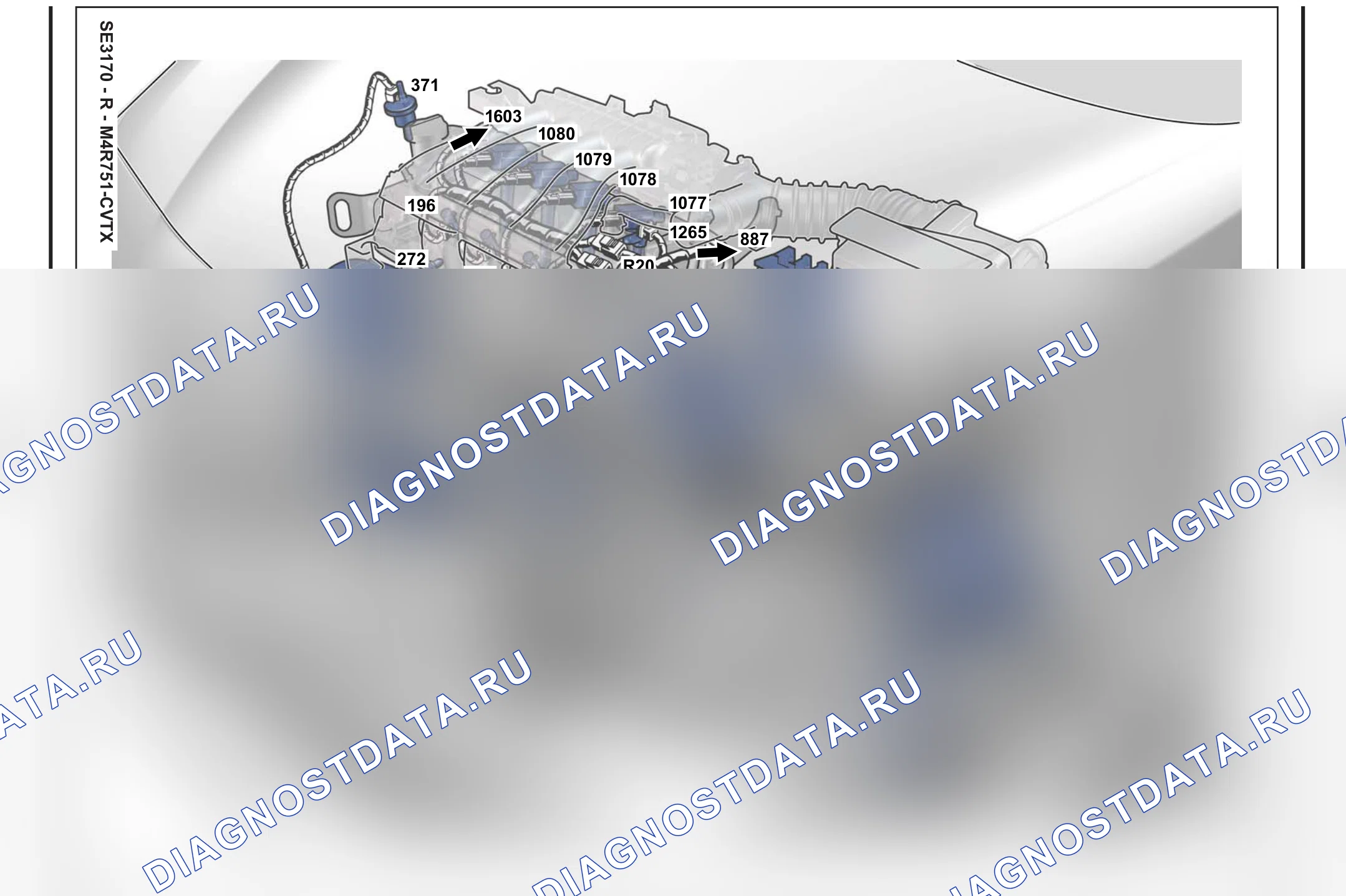 Расположение компонентов — Расположение компонентов: лист S92 — Расположение компонентов: лист S92. Renault Fluence I (2009-2013)
