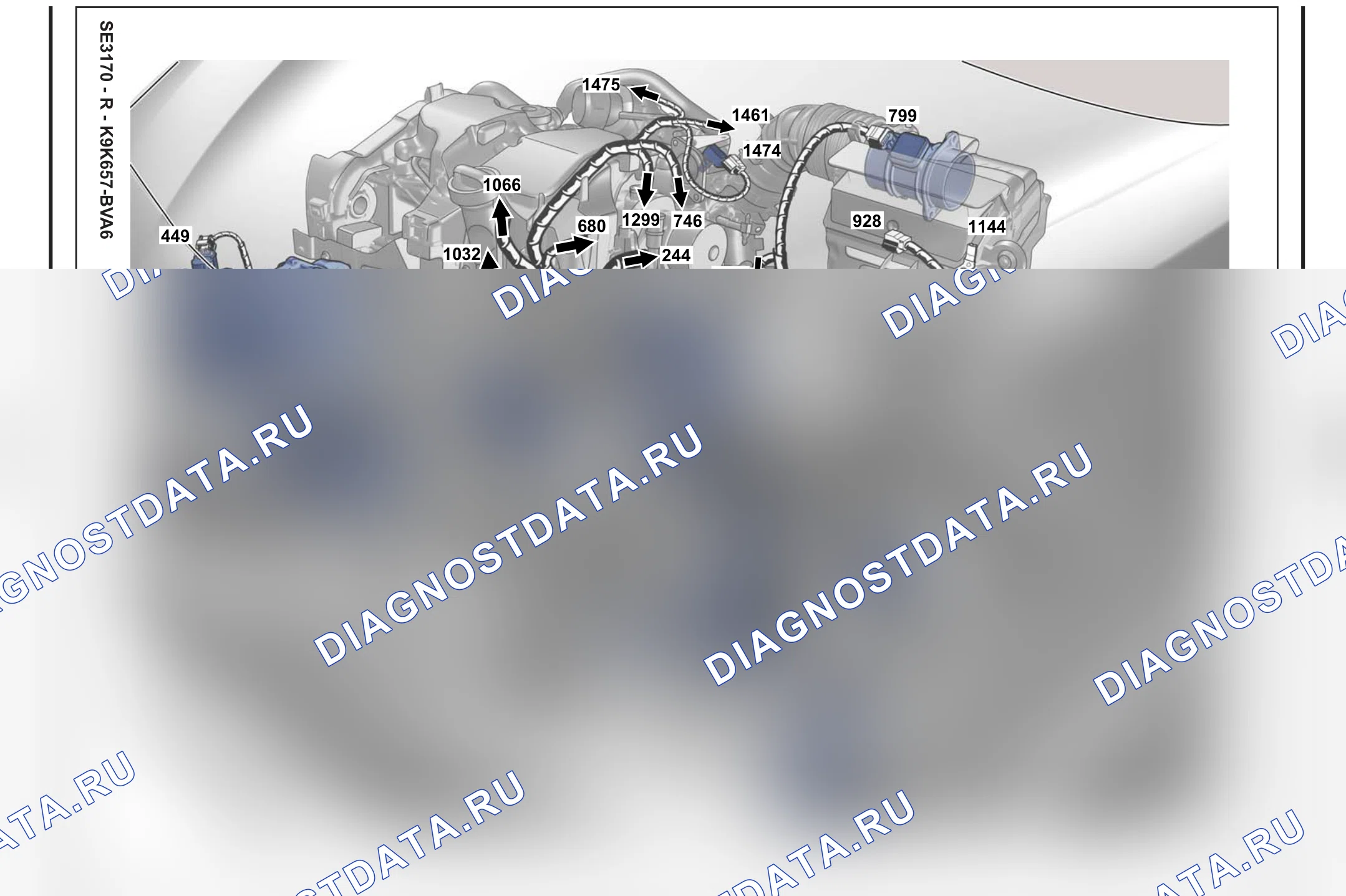 Расположение компонентов — Расположение компонентов: лист S75 — Расположение компонентов: лист S75. Renault Fluence I (2009-2013)