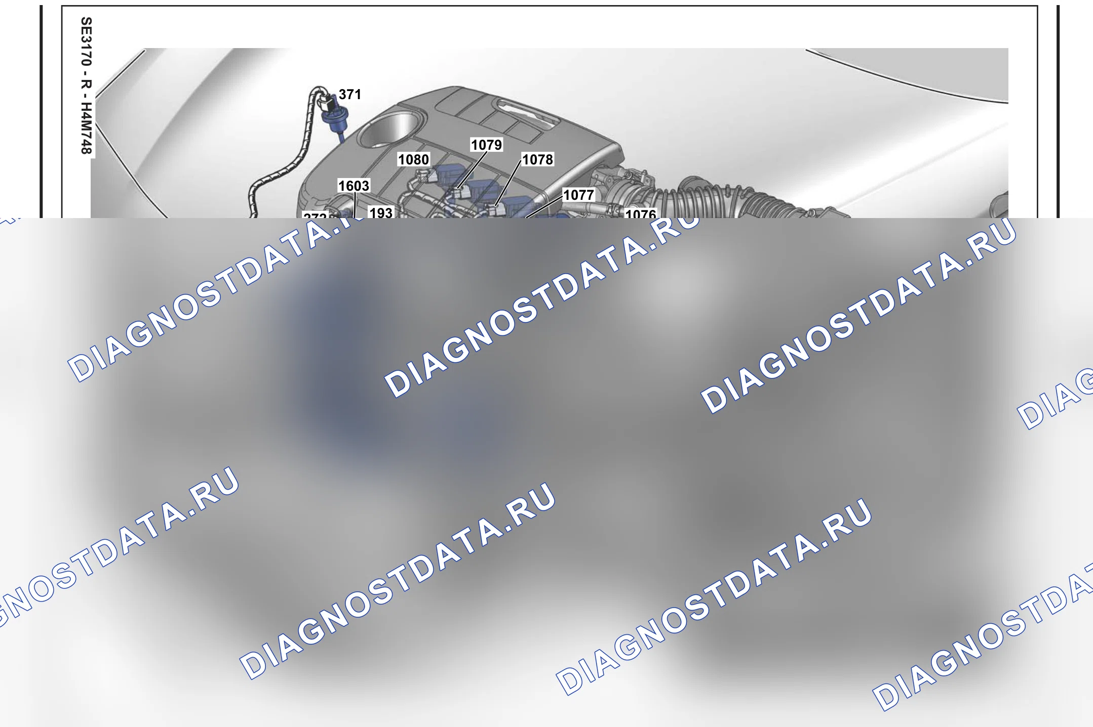 Расположение компонентов — Расположение компонентов: лист S97 — Расположение компонентов: лист S97. Renault Fluence I (2009-2013)